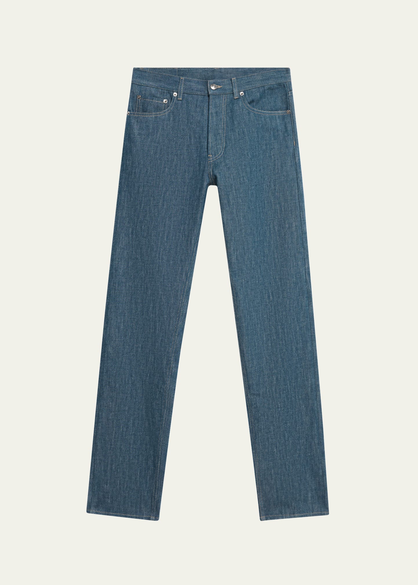 Loro Piana Men's Kamen Straight-Fit Denim Pants - Bergdorf Goodman
