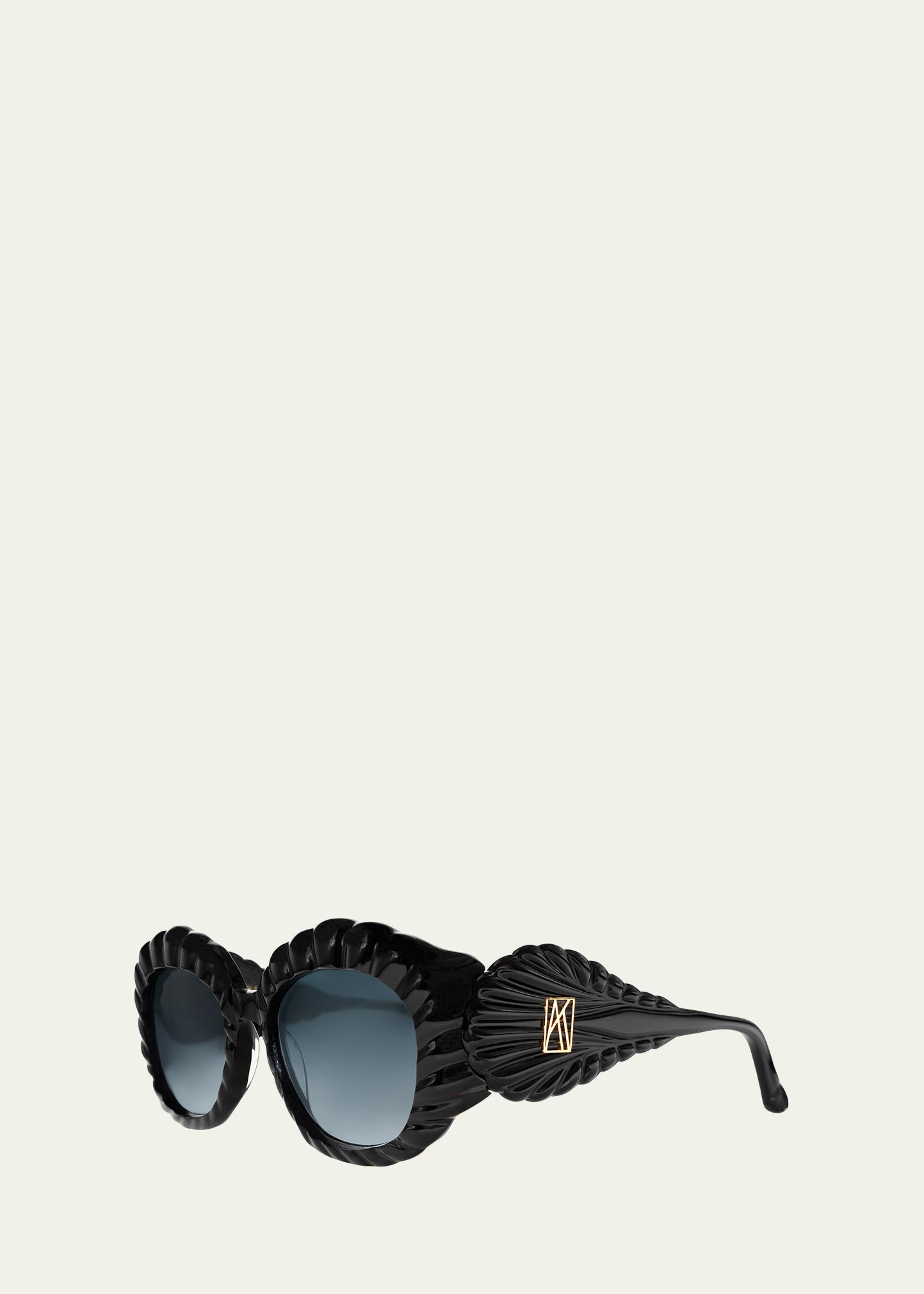 Anna-Karin Karlsson  the escapist   sunglasses New $1500.00 A new world view, courtesy of the Anna-Karin Karlsson lens  main image 3