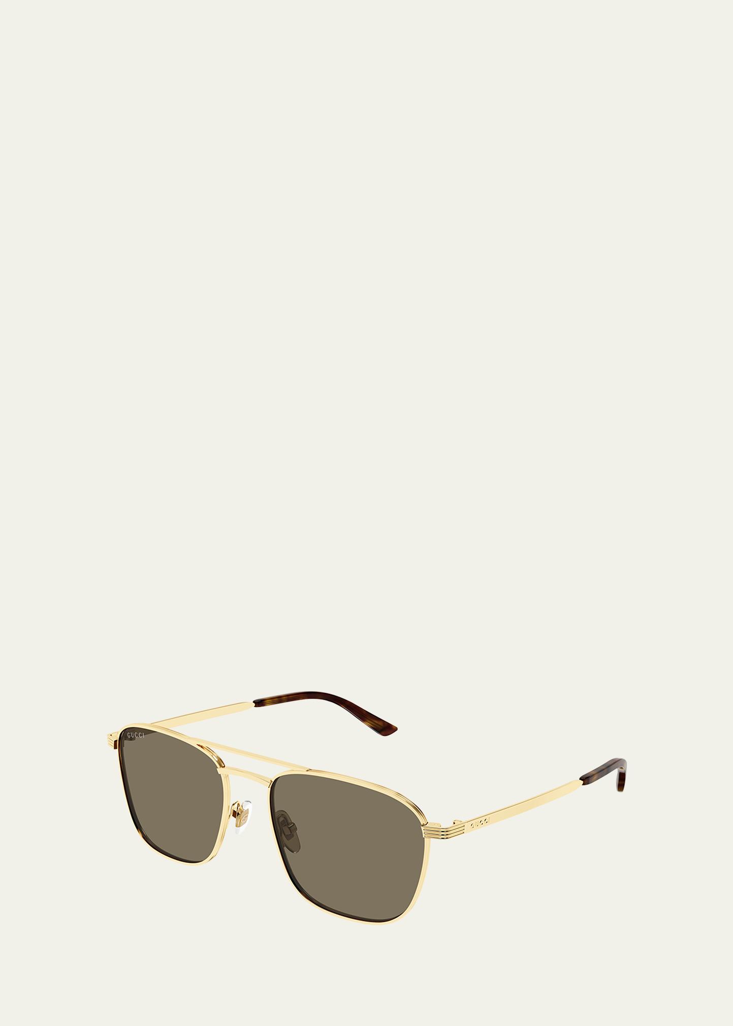 Gucci Men's GG1881SM Metal Aviator Sunglasses - Bergdorf Goodman