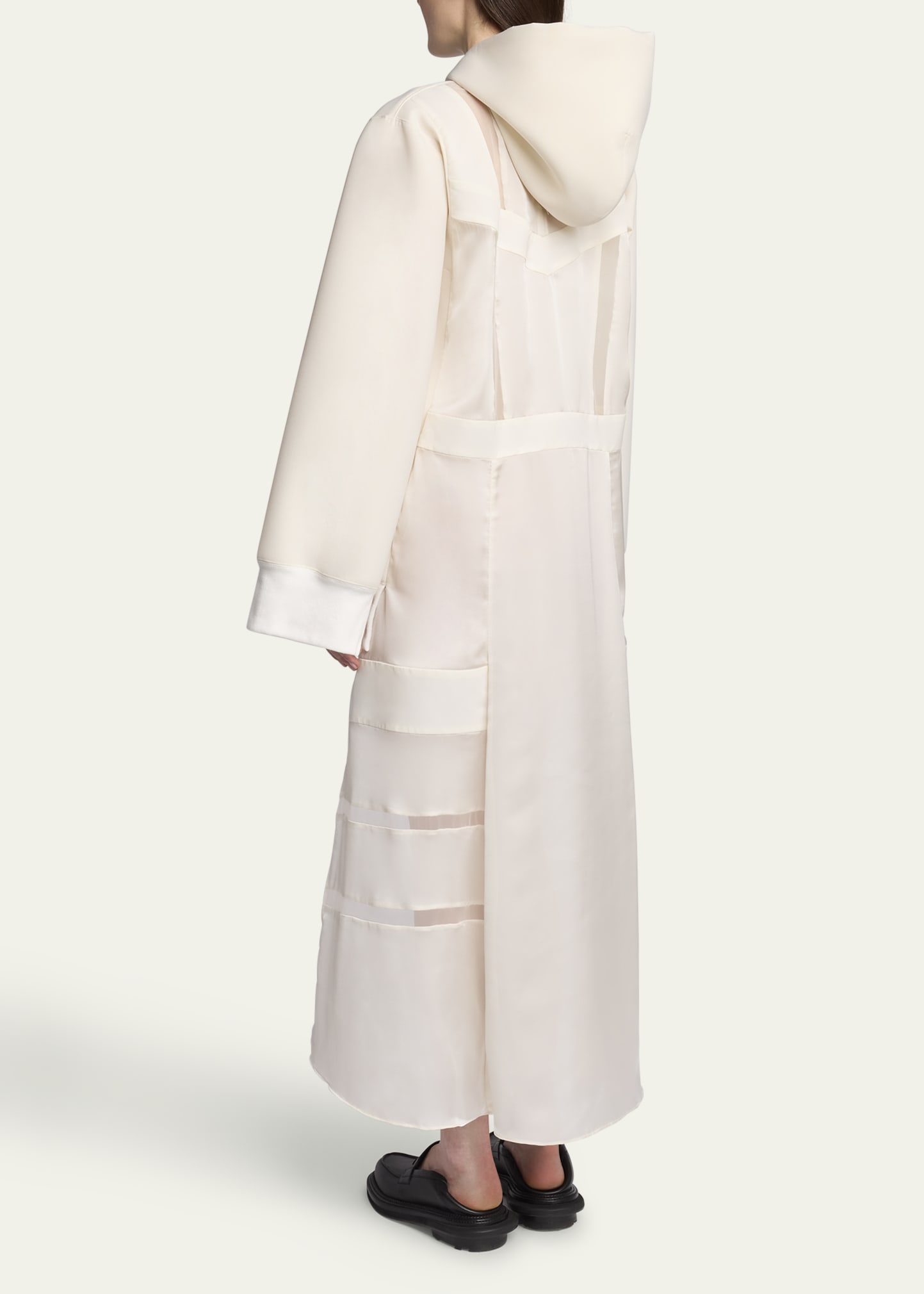 【Sacai】　Cotton Gabardine Dress ベージュ Sacai】 Cotton Gabardine Dress ベージュ
