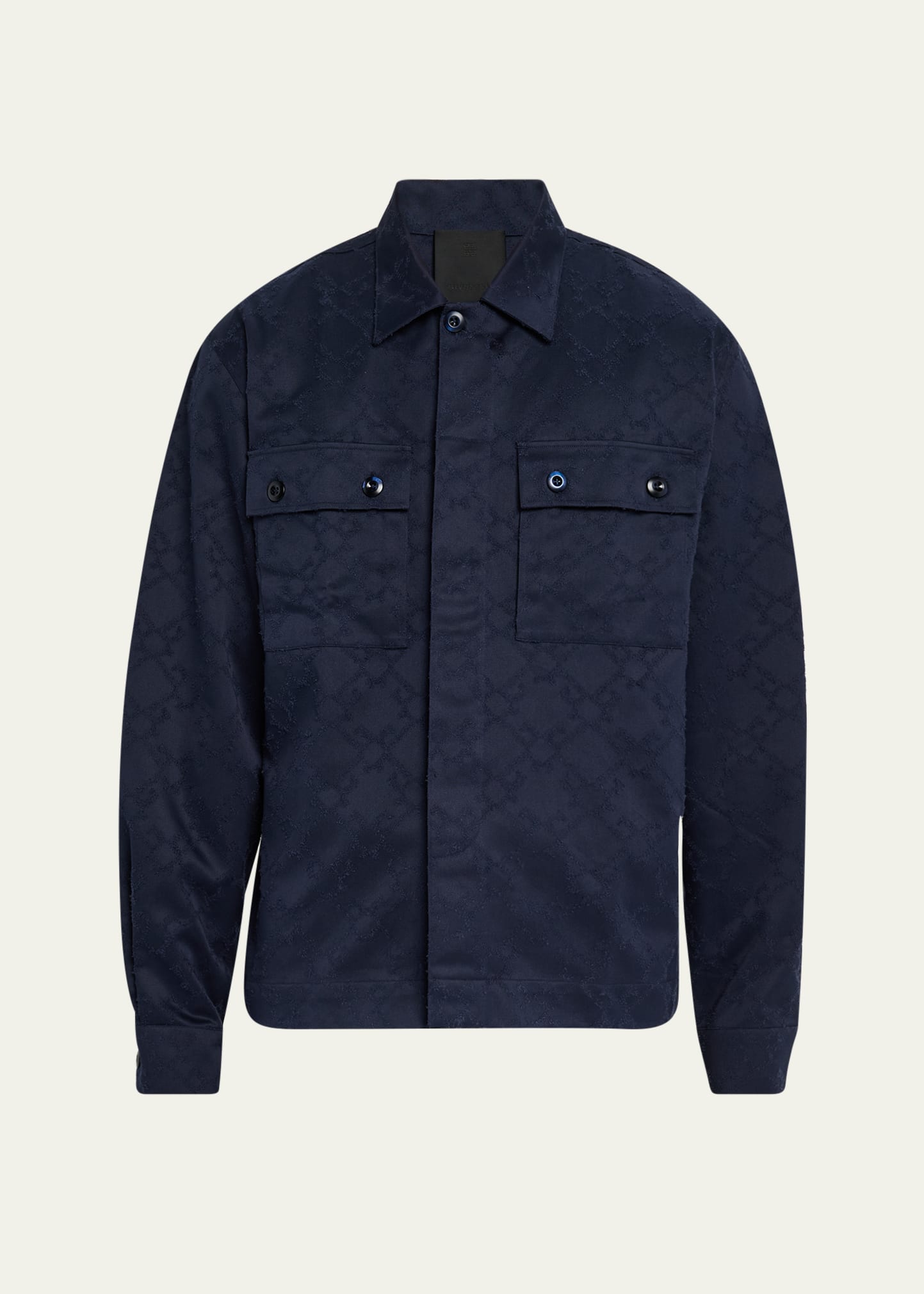 70s Givenchy×Dorman Winthropジャケット ネイビー Givenchy Men's Collection at Bergdorf Goodman