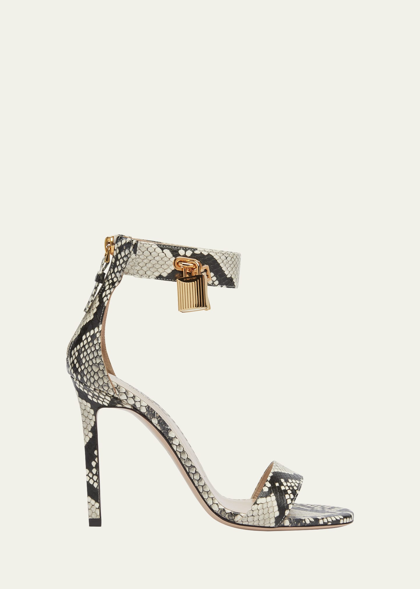 【関税&送料込】Tom Ford Sandal Slingback Python GUCCI sandals Tom Ford snakehead 7 python slingback heels