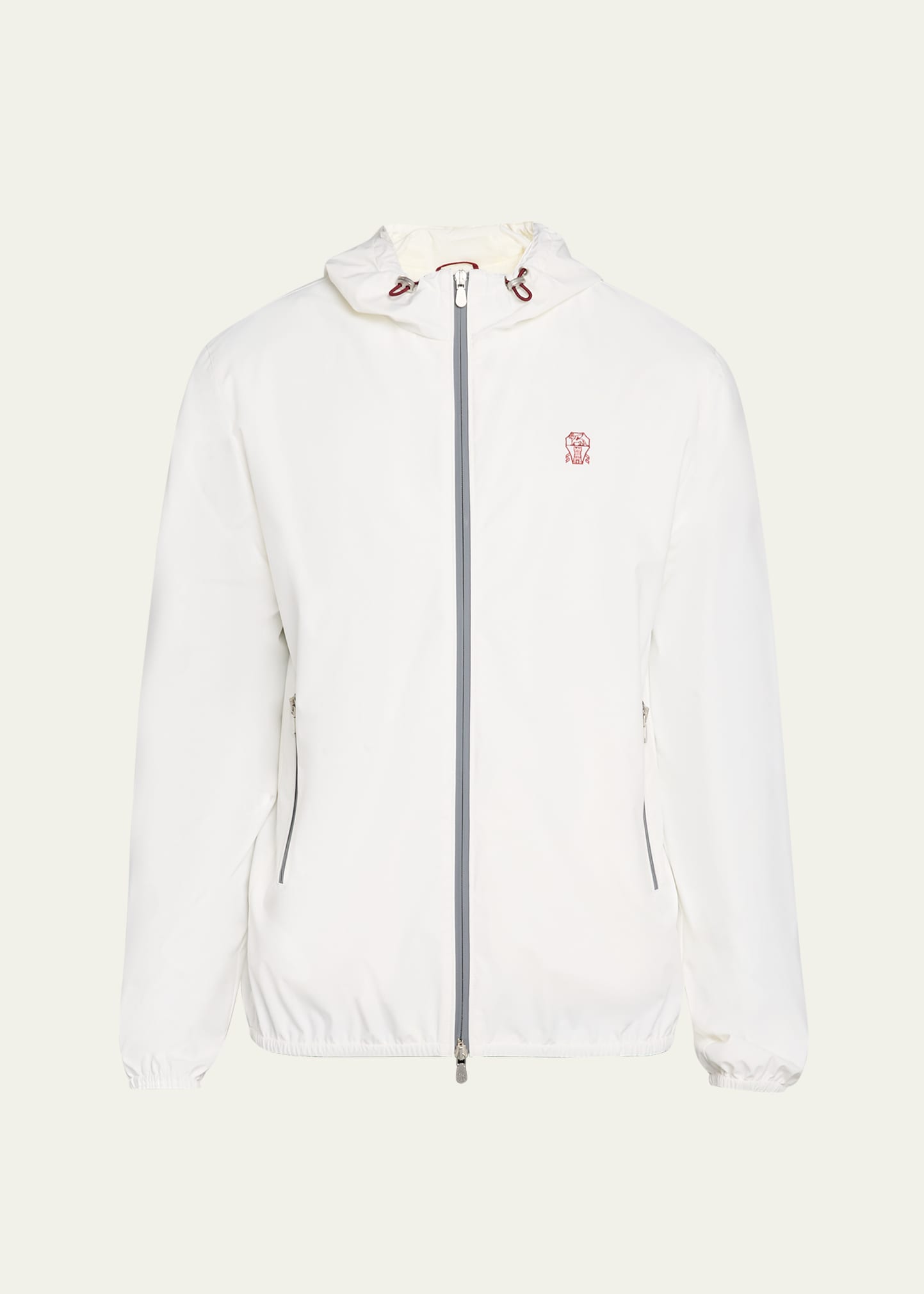Brunello Cucinelli Men's Water-Resistant Full-Zip Jacket