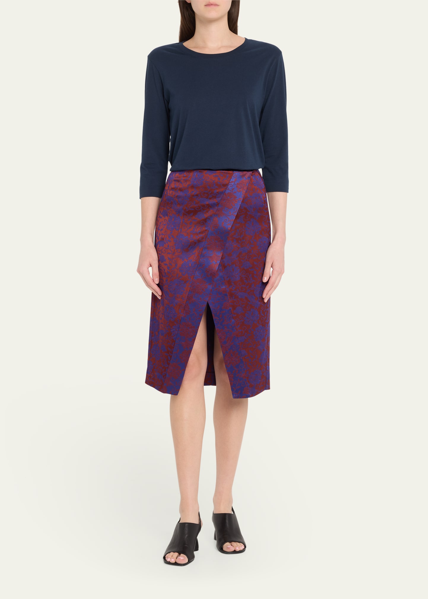 未使用級 2023SSマークアンドロナ Gauge Pochette Skirt bg_4968238_100449_a