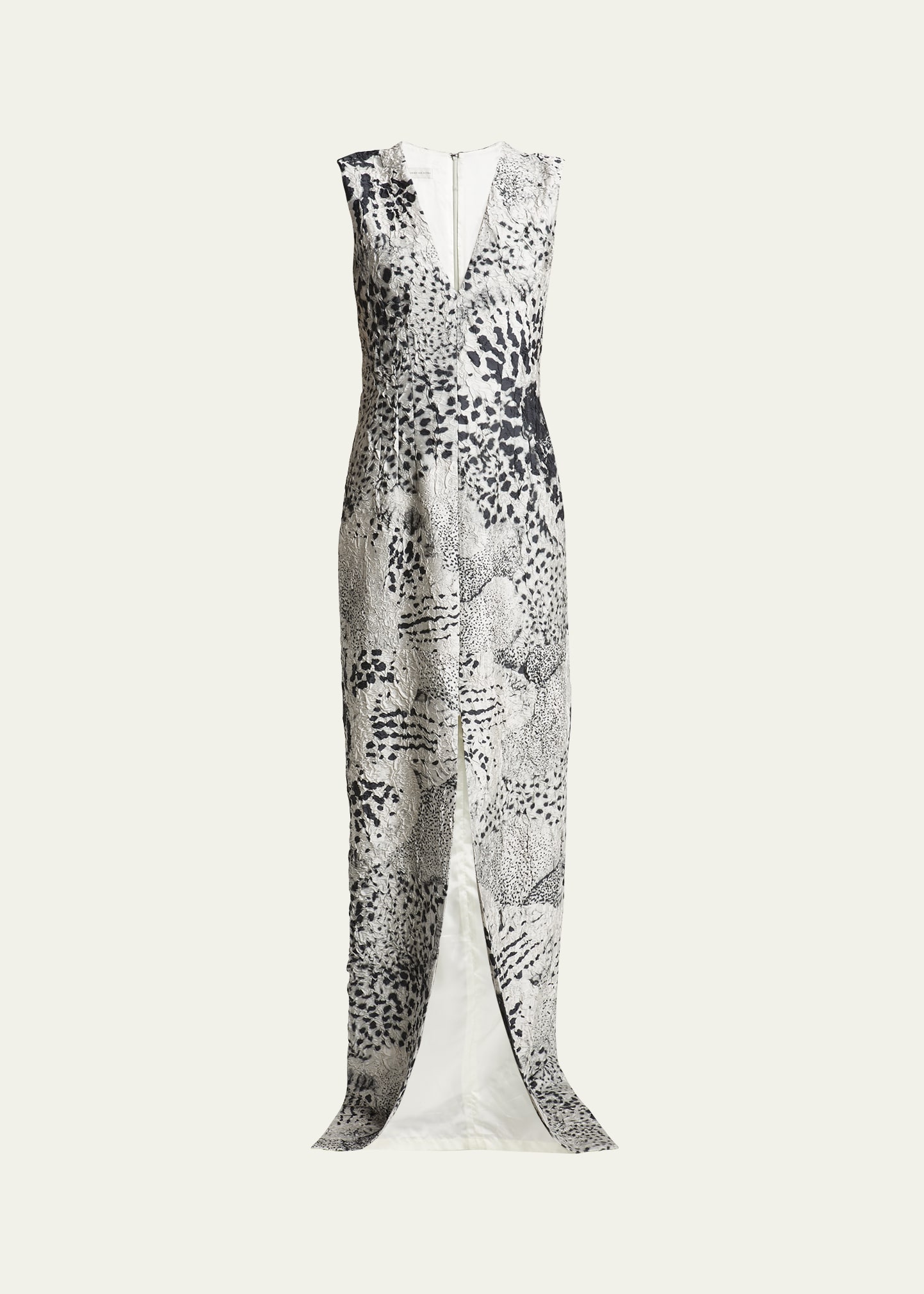 Dries Van Noten Delina Long Orchid Dress - Bergdorf Goodman