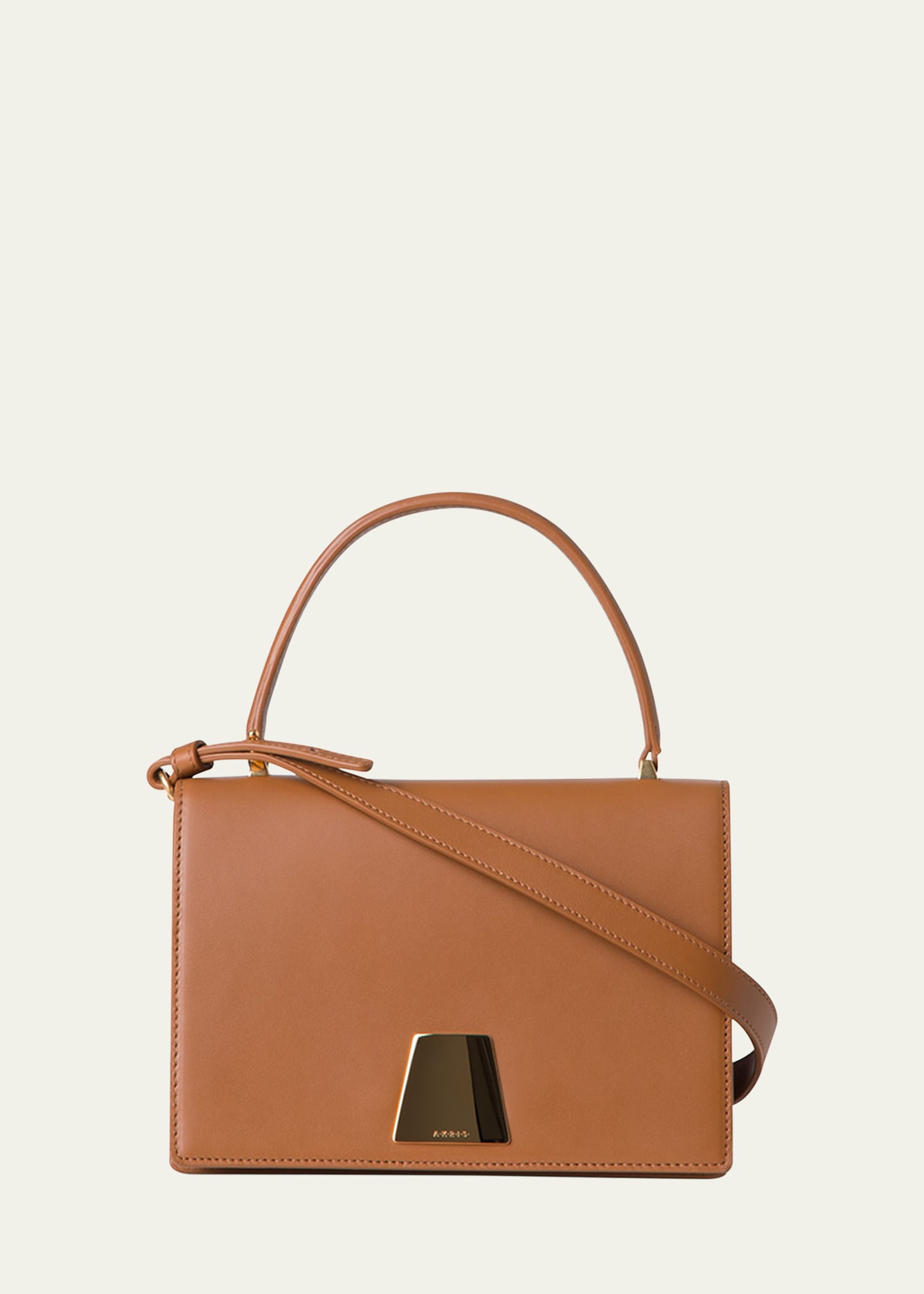 Akris Alice Small Leather Top-Handle Bag - Bergdorf Goodman