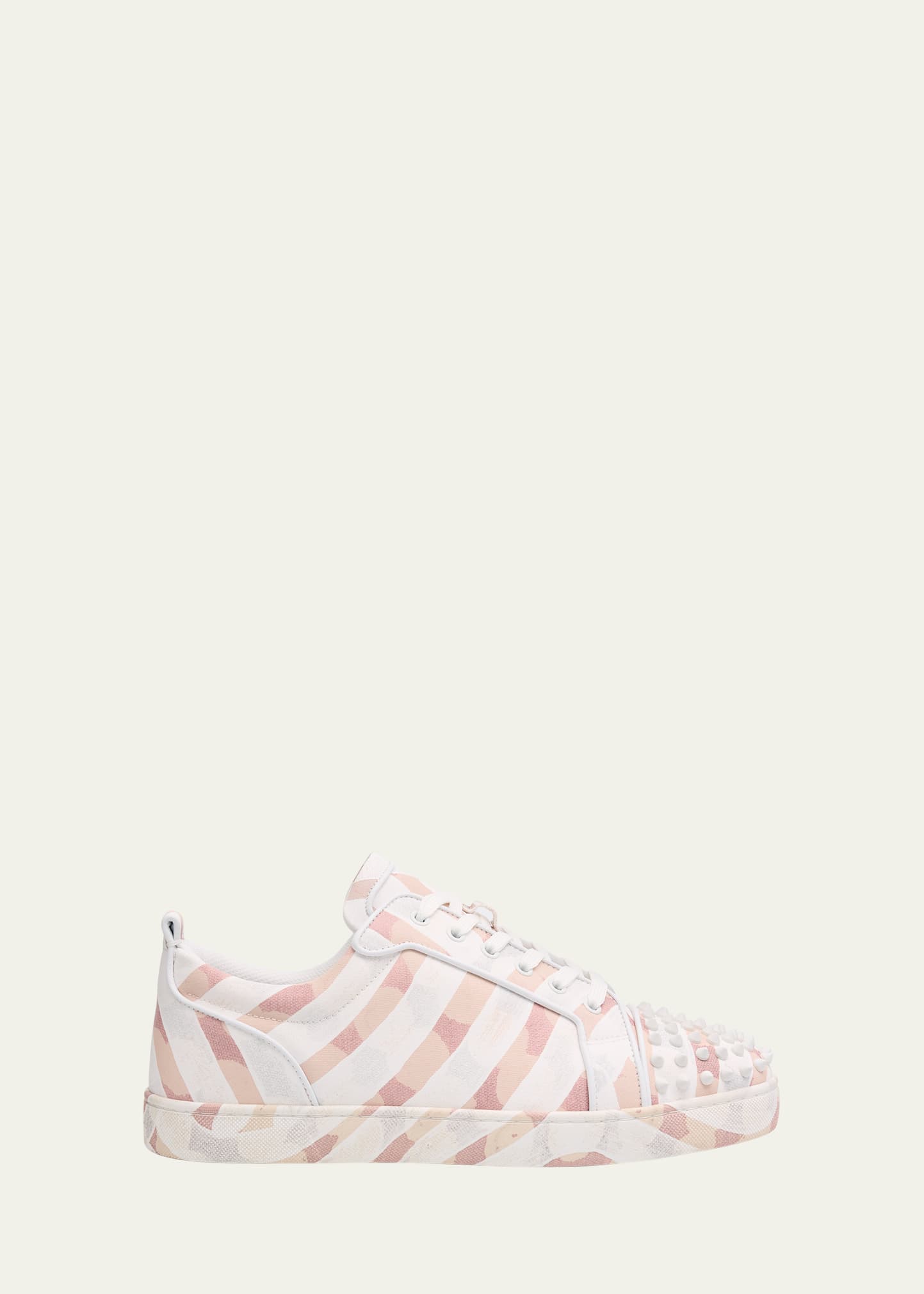 Christian Louboutin Men's Louis Junior Spikes Gaagal-Print