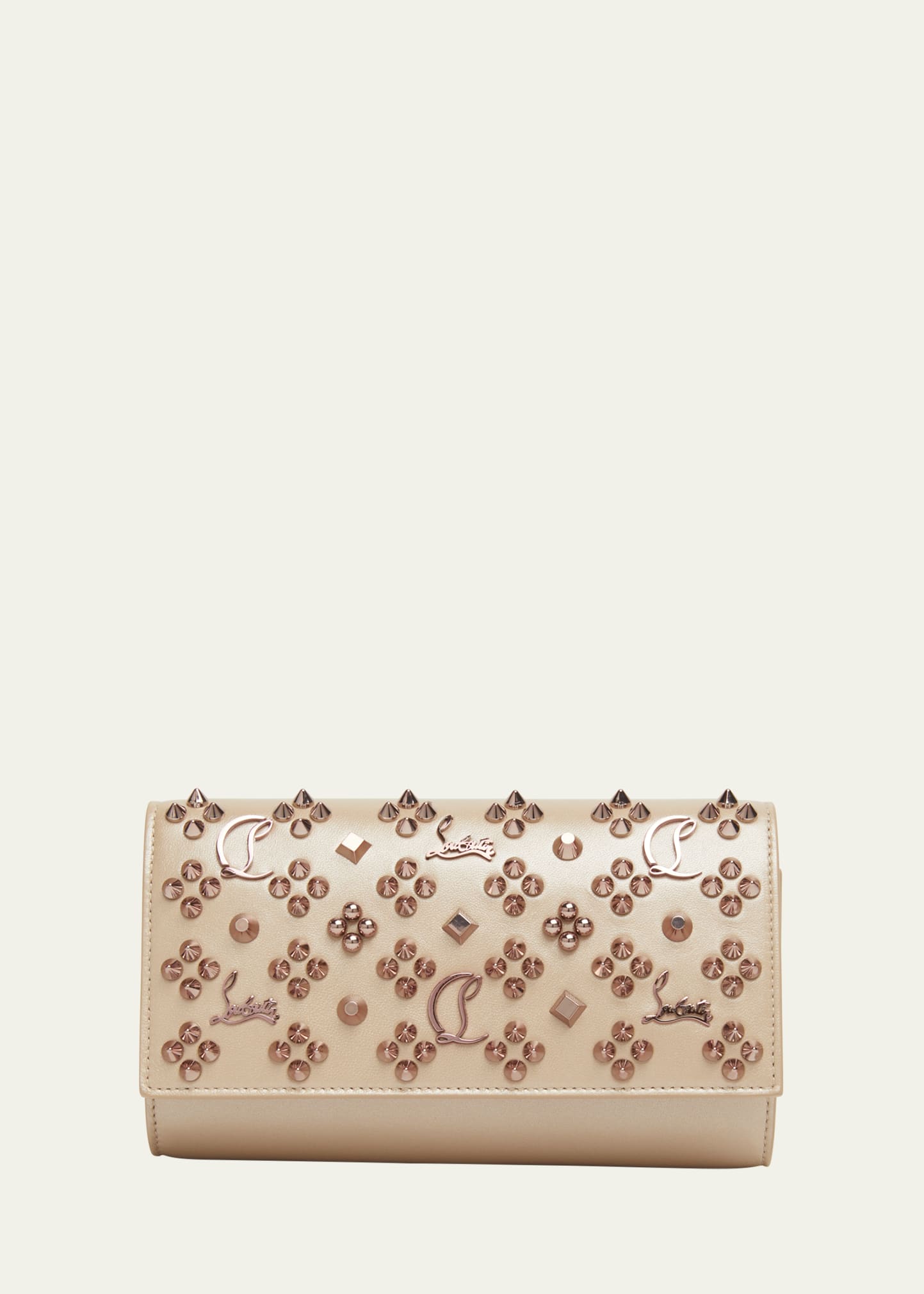 財布・小物その他 Christian Louboutin Paloma On A Chain Wallet Paloma - Chain wallet - Grained calf leather and spikes