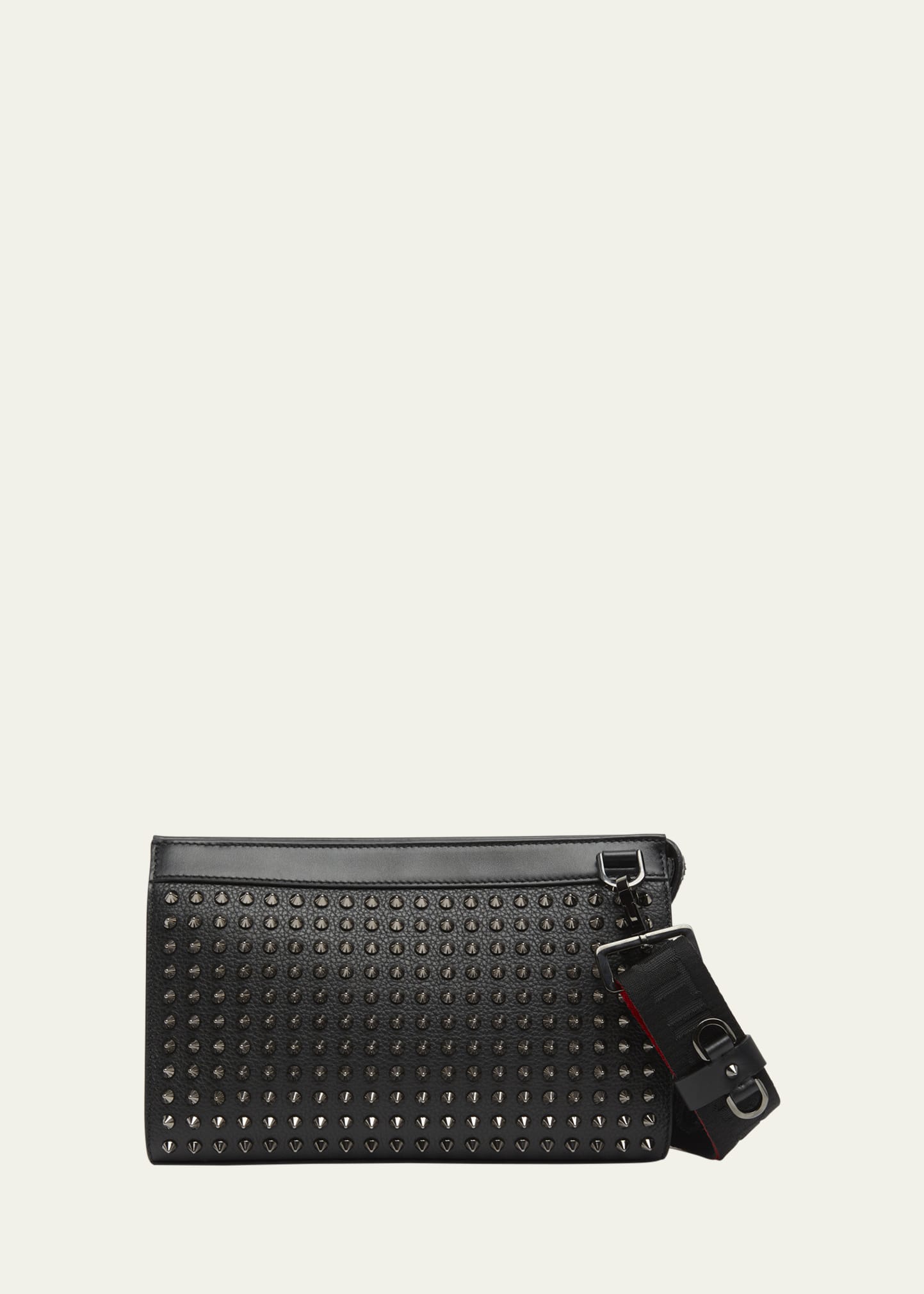 Christian Louboutin Men's Funky Leather Empire Spikes