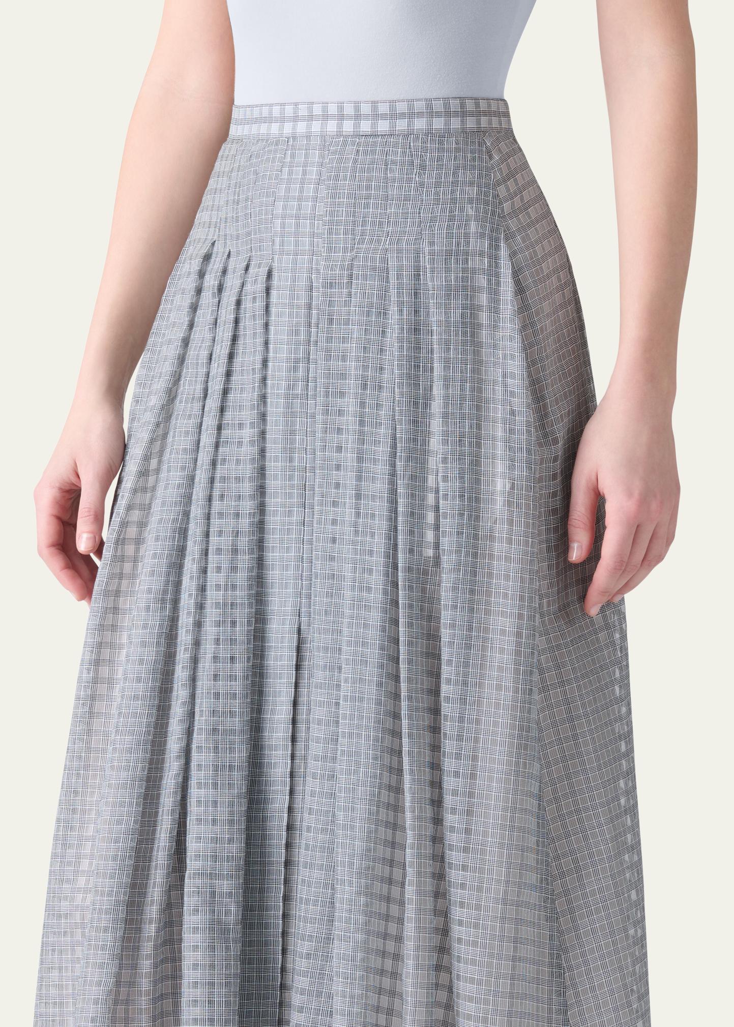 musubore pleatsed print sheer tops グレー musubore pleatsed print