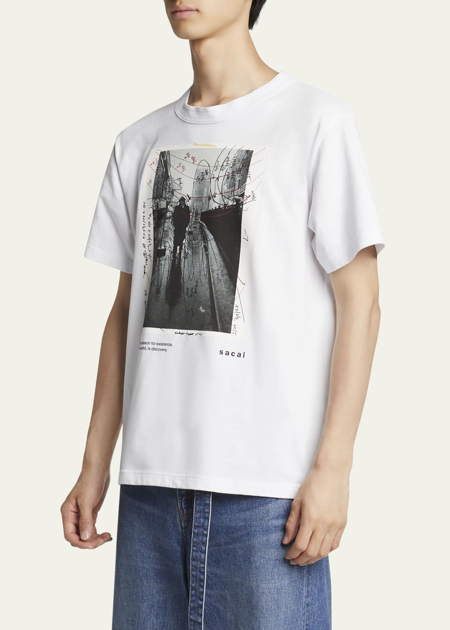 SACAI Men's Marked Up James Dean Photo T-Shirt - Bergdorf Goodman