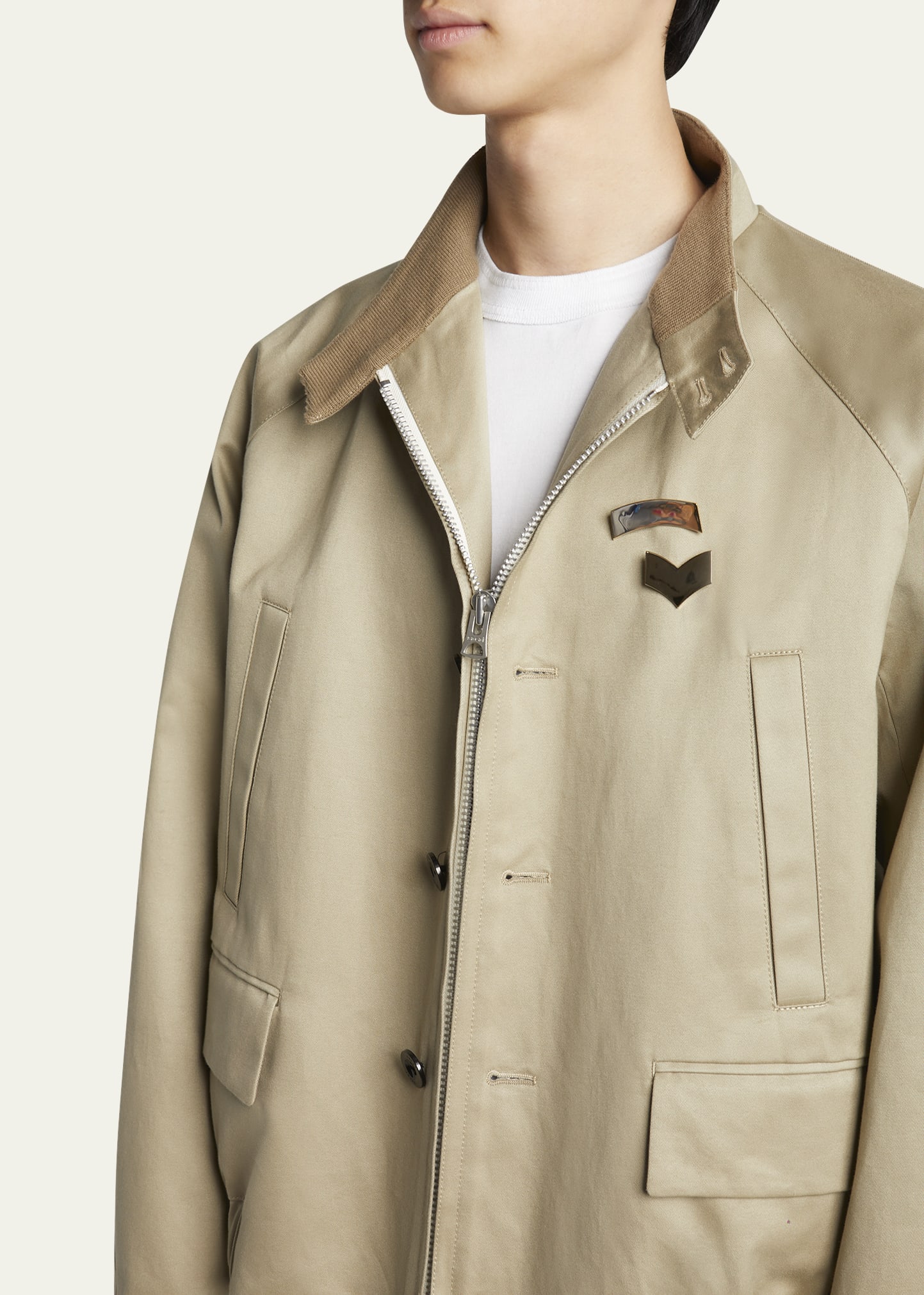 sacai 国内買付 Cotton Chino Jacket Cotton Chino Jacket | sacai Official Store サカイ オフィシャル