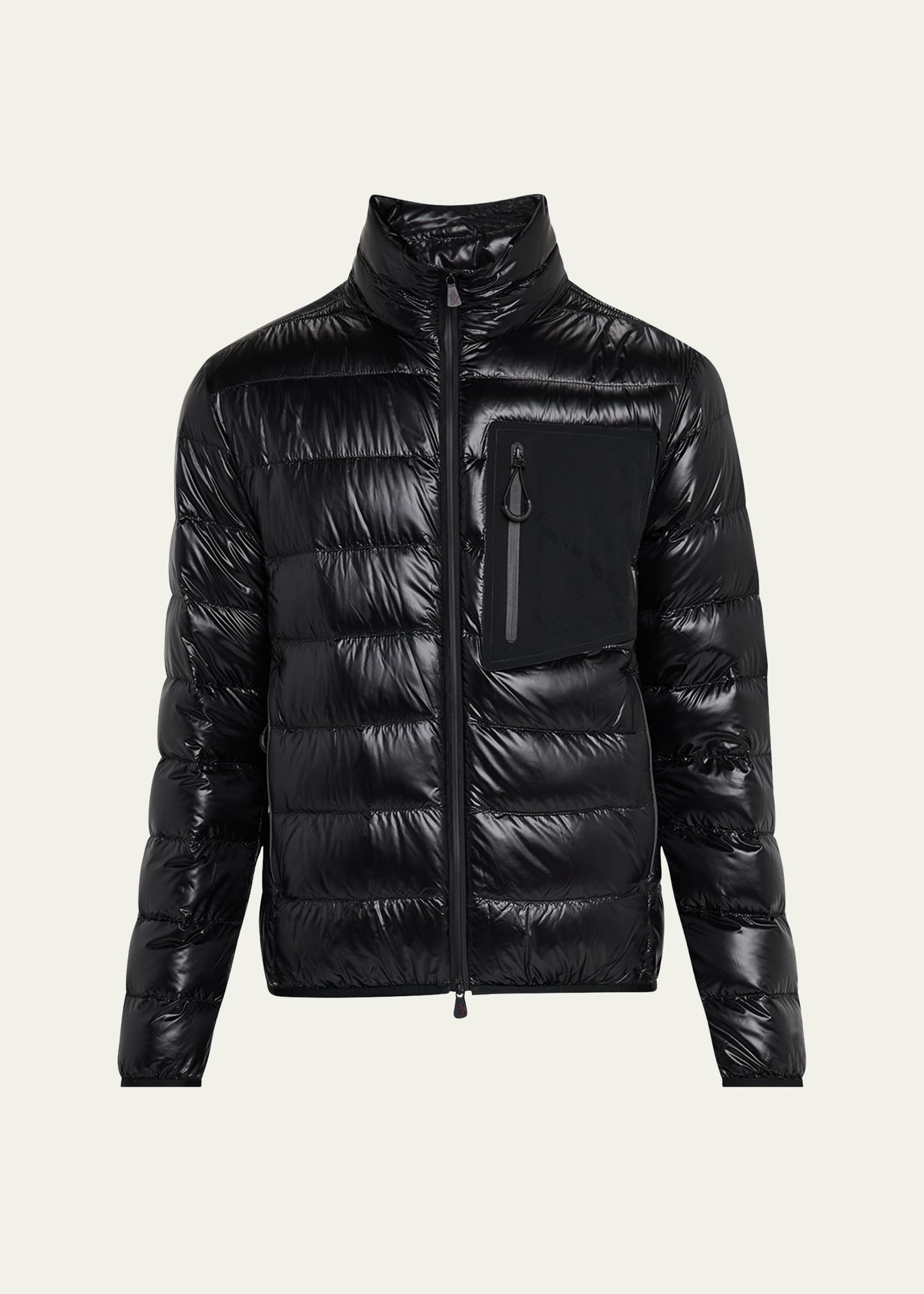 Moncler Grenoble Men's Fraser Shiny Ripstop Bomber Jacket
