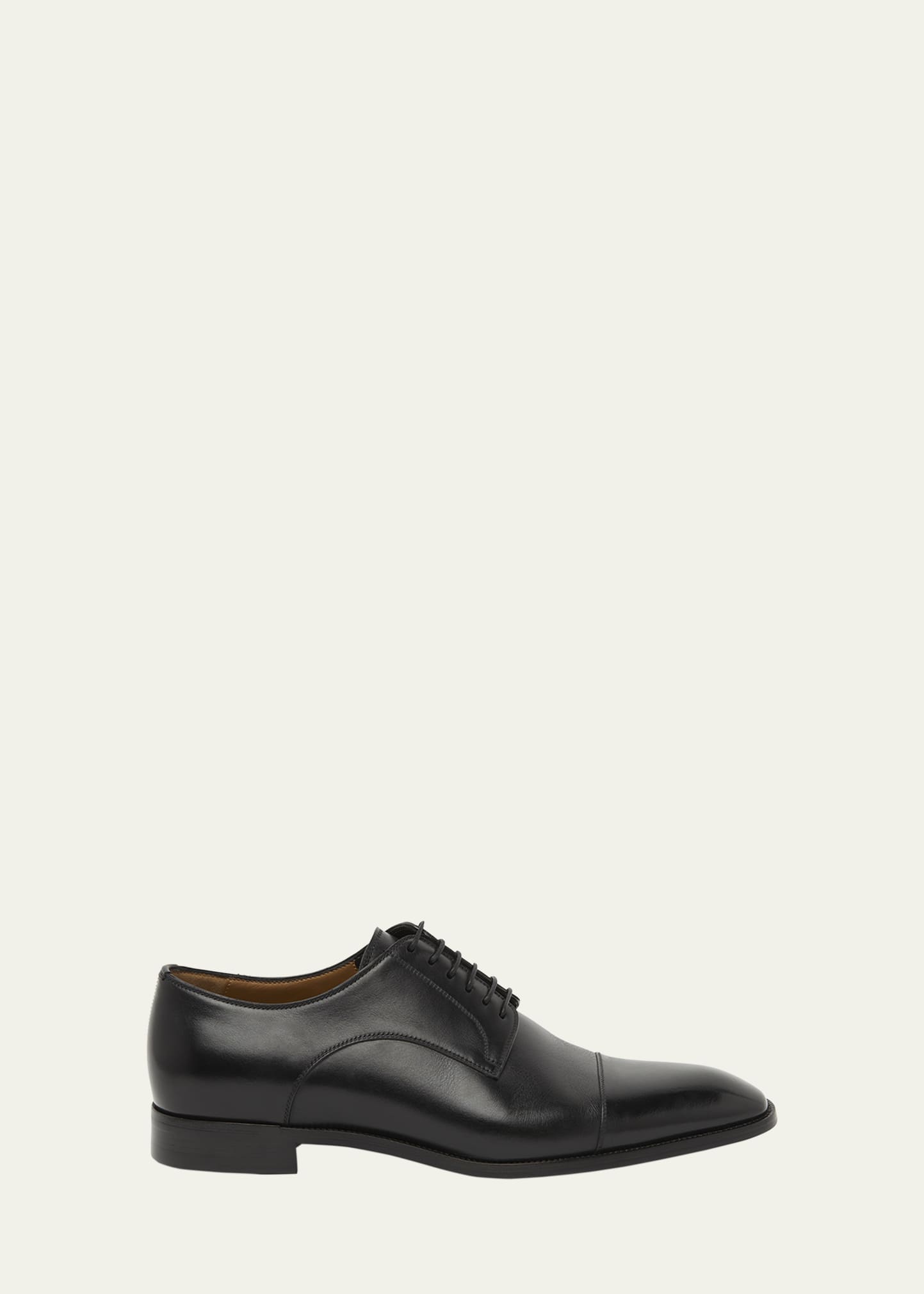 Christian Louboutin Men's Top 5 Leather Derby Shoes with
