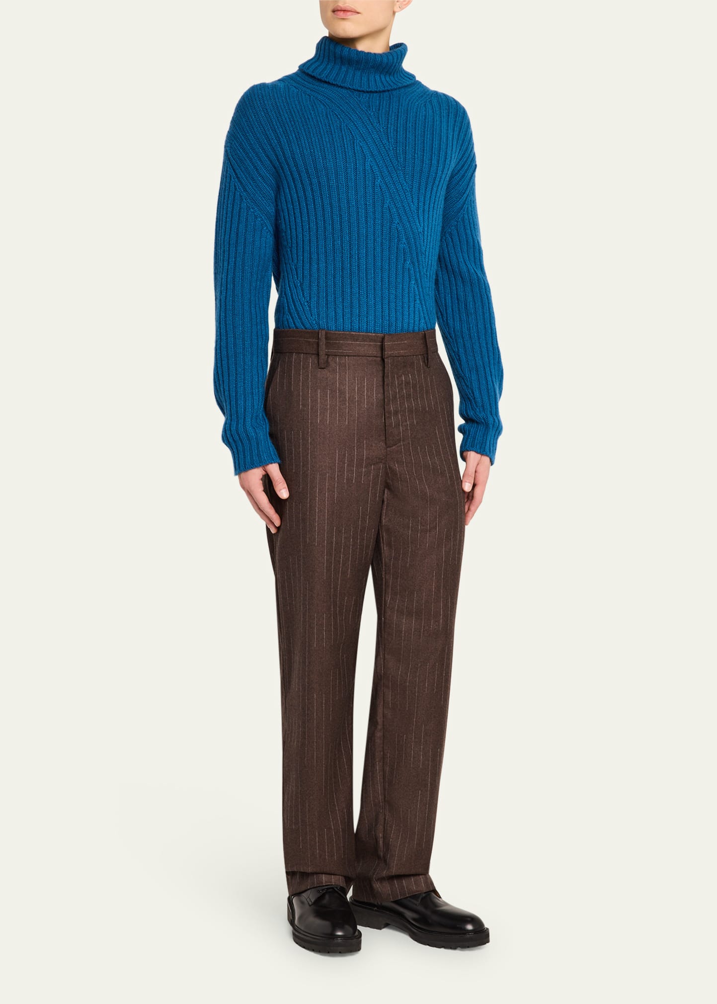 パンツ lidnm Wool Chalk Stripe Slacks M SLACKS / LIDNM / Llife ONLINE STORE（リドムライフオンラインストア）