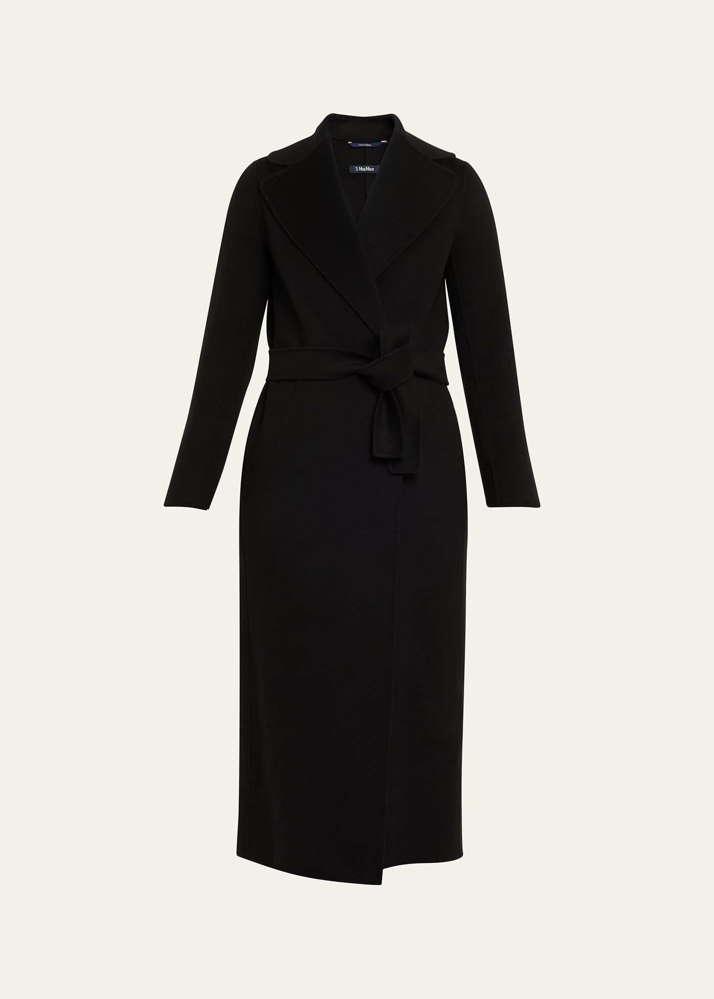 Max Mara Poldo Wool Long Wrap Coat - Bergdorf Goodman