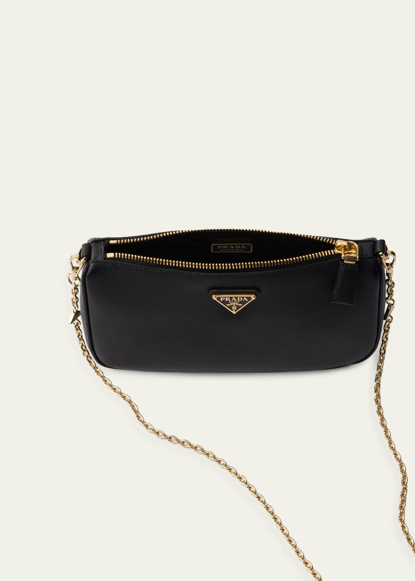 PRADA ミニバッグ Prada Mini Saffiano Leather Shoulder Bag - Bergdorf Goodman