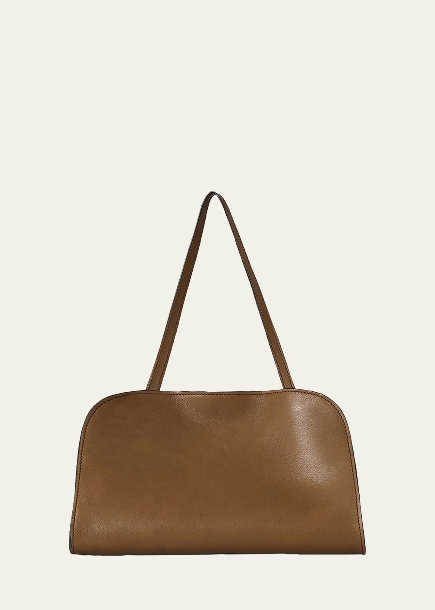 THE ROW Peggy Clutch Shoulder Bag in Saddle Leather - Bergdorf Goodman