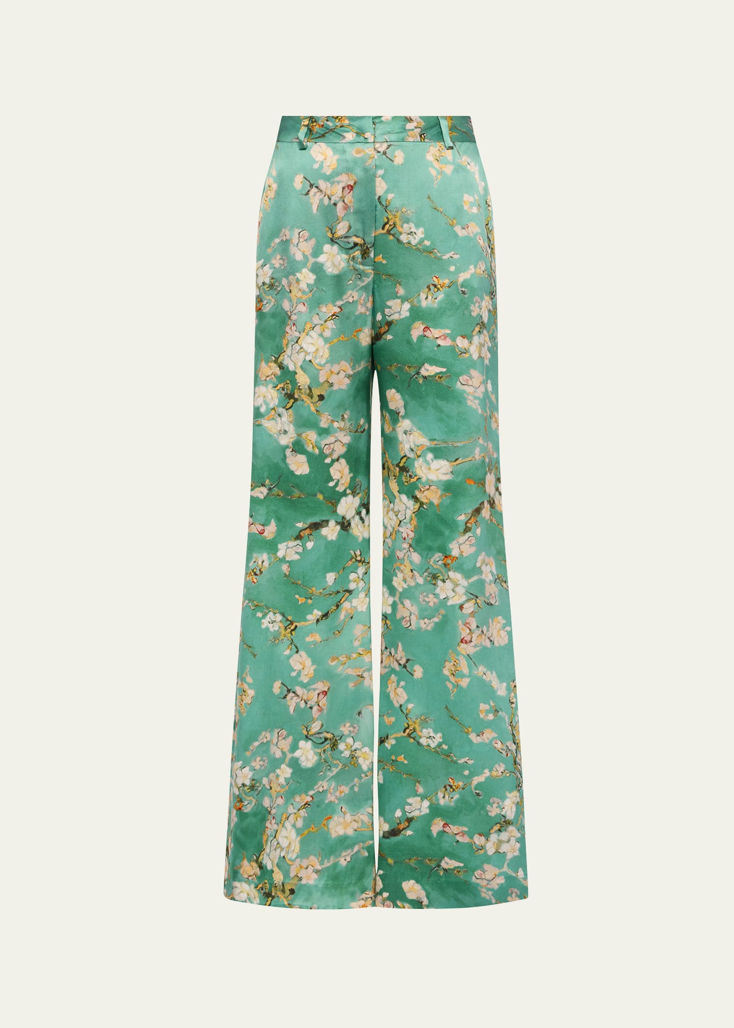 Cherry Blossom Pilar Wide-Leg Pants