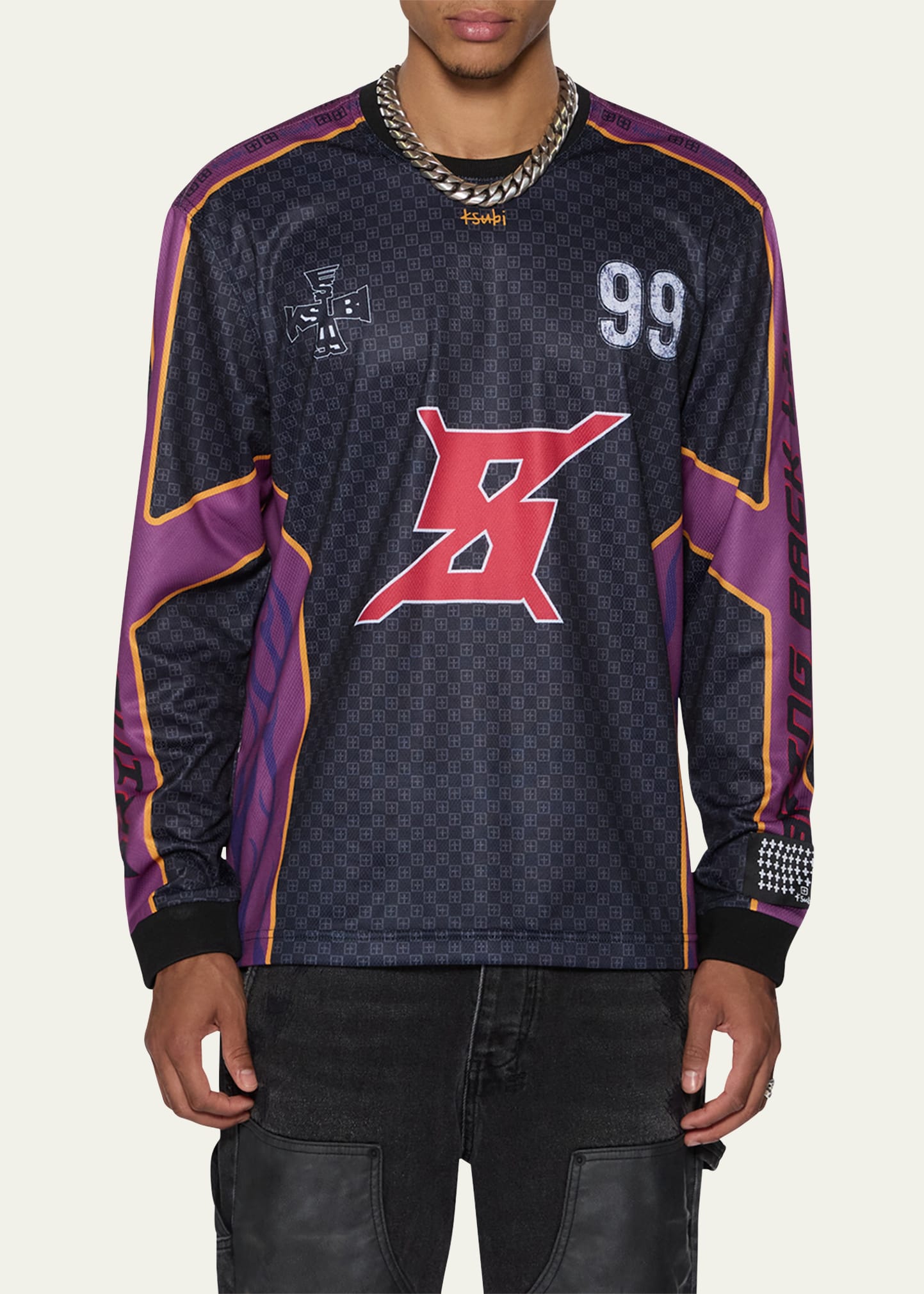 Ksubi Men's Stinger Moto Jersey - Bergdorf Goodman