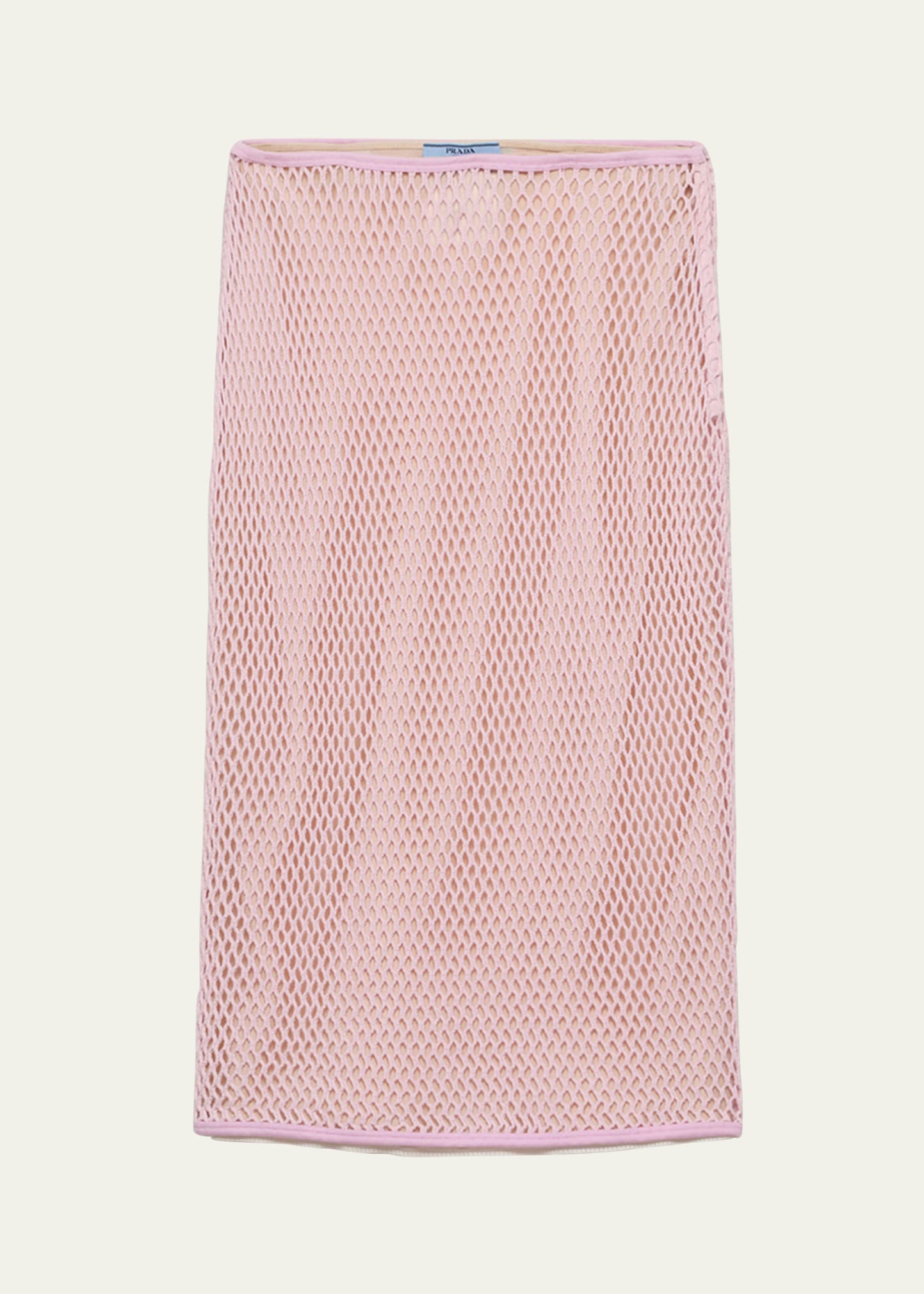 Prada Open Weave Midi Skirt - Bergdorf Goodman