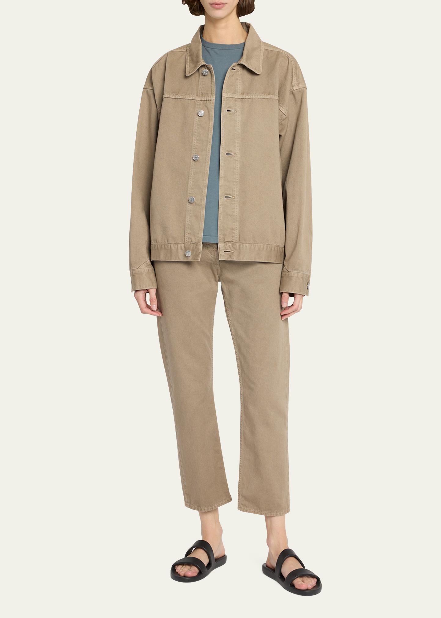 The Row Marena Cotton Jacket - Bergdorf Goodman