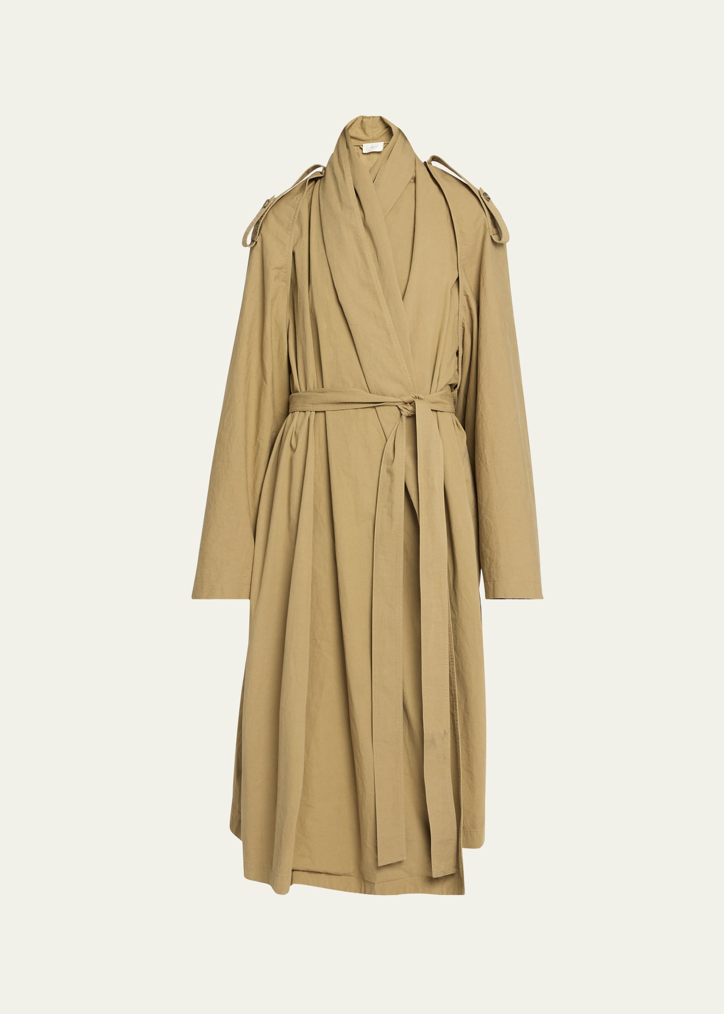 THE ROW Pami Belted Trench Coat - Bergdorf Goodman