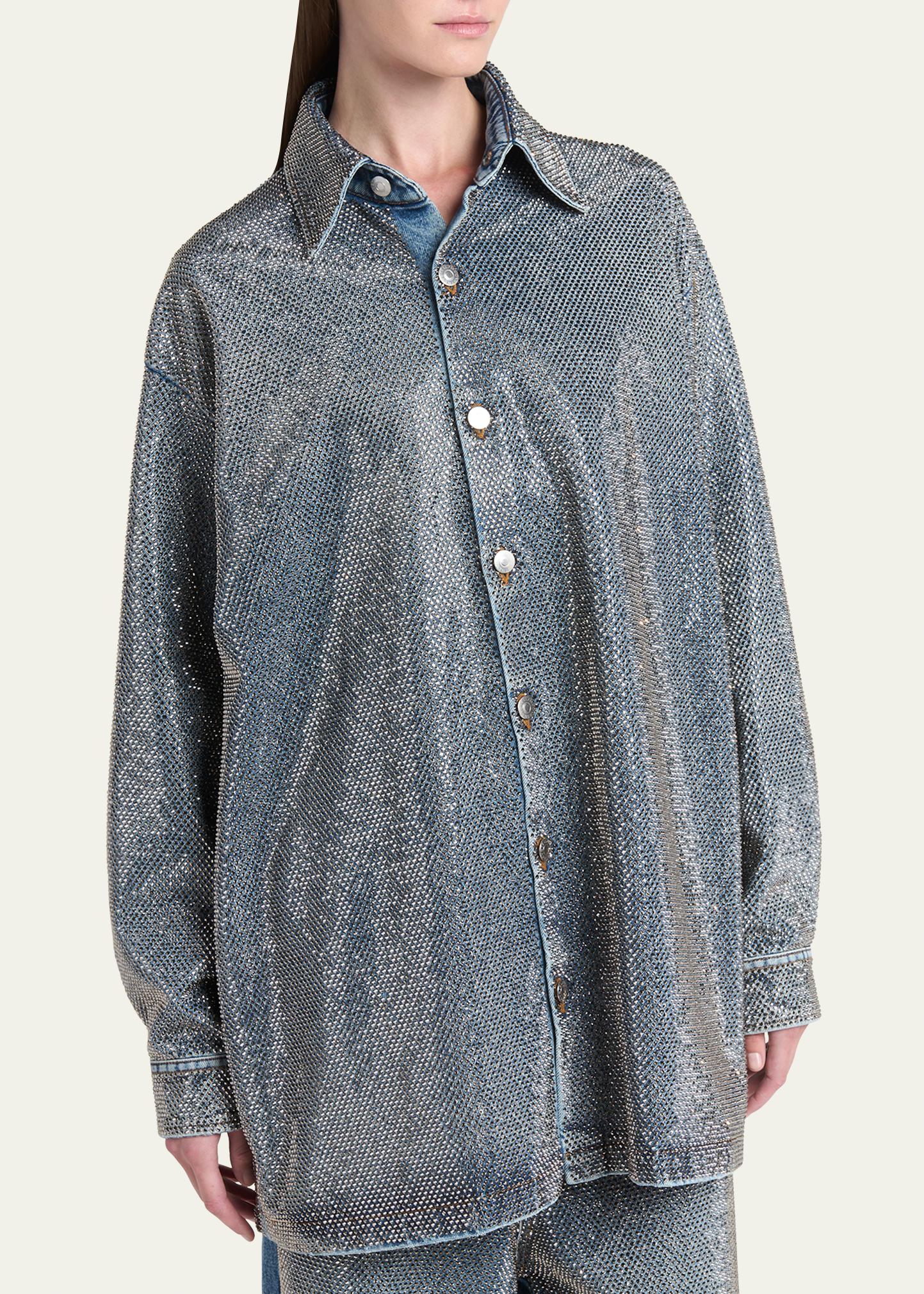 STELLA McCARTNEY デニムブラウス パフスリーブ サイズ36 Stella