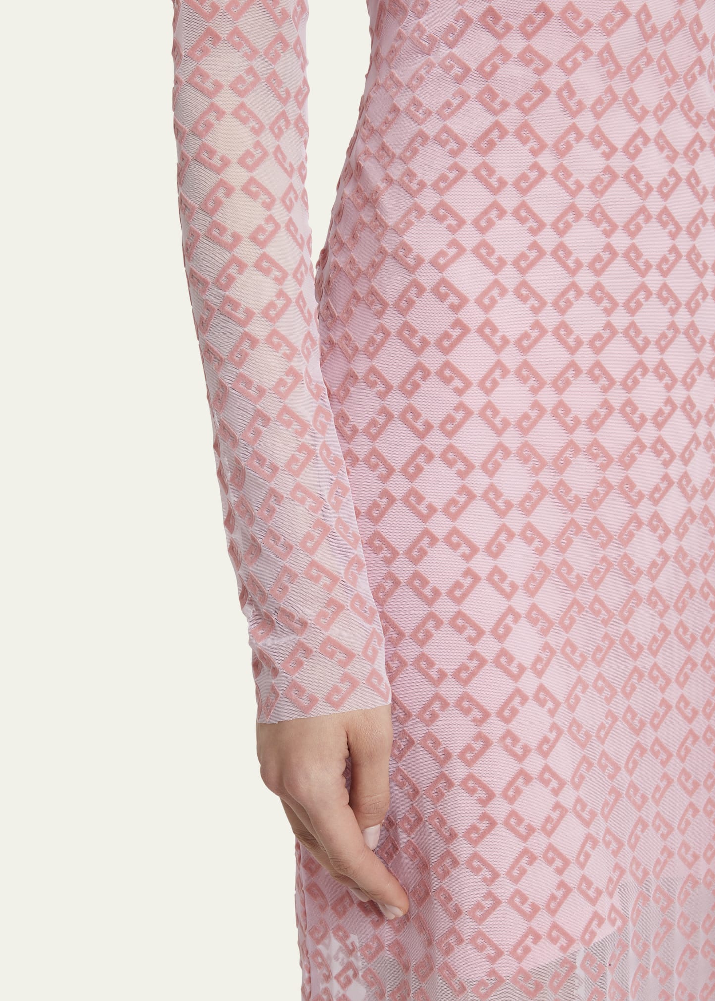 ワンピース Givenchy monogram 72 Tulle Sheath Dress Givenchy 