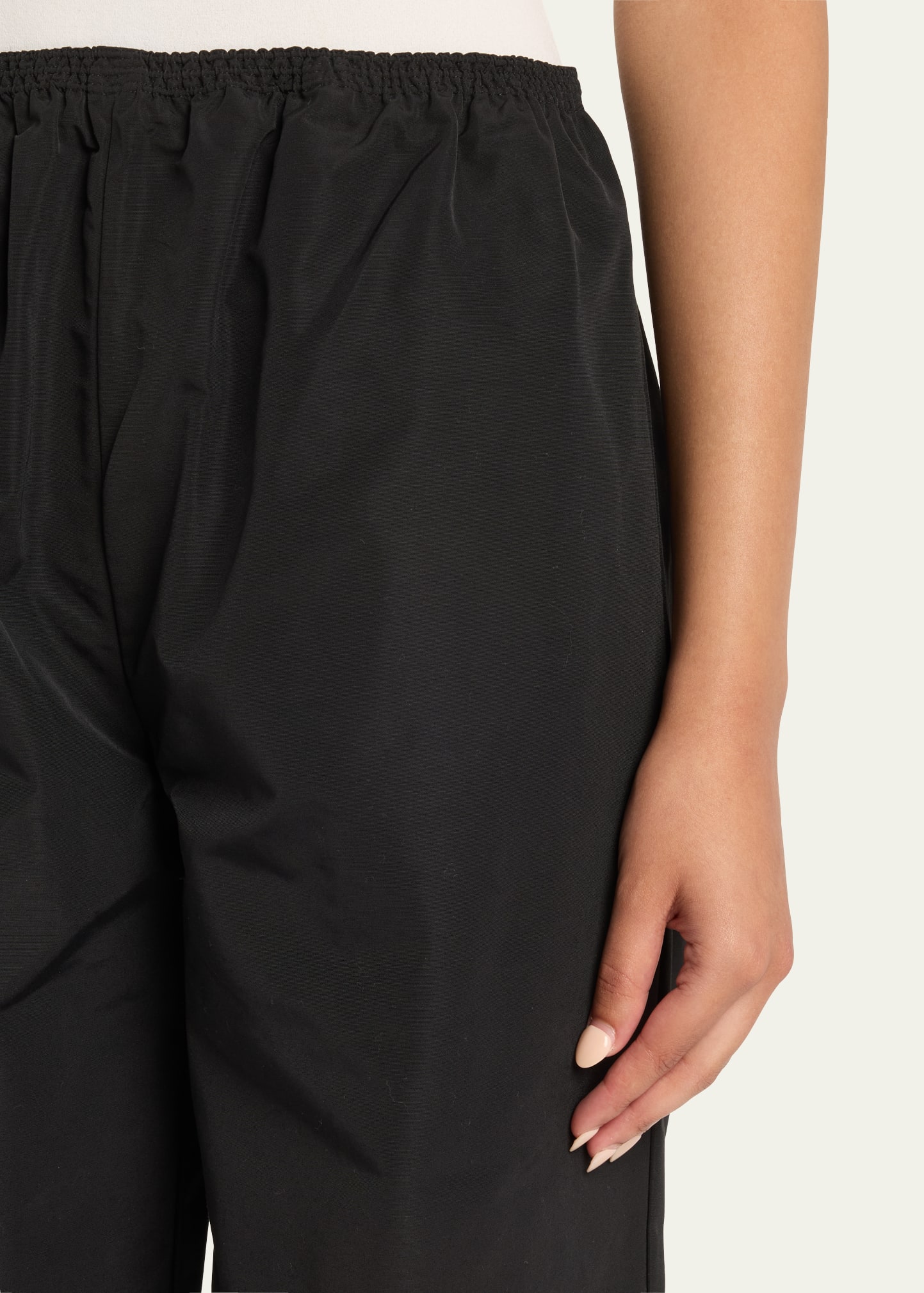 ALAIA Balloon Silk Taffeta Pants - Bergdorf Goodman display picture 1