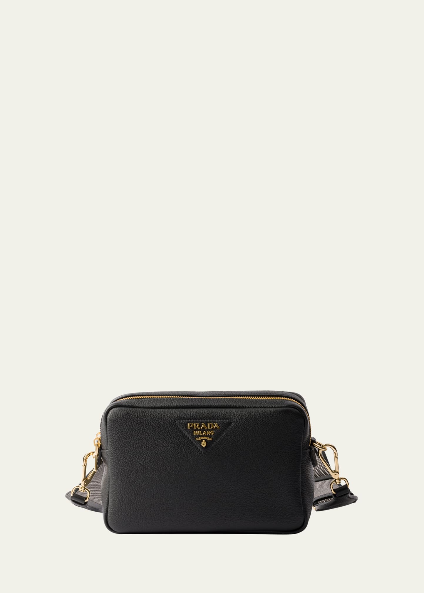 Prada Daino Soft Leather Camera Crossbody Bag - Bergdorf Goodman