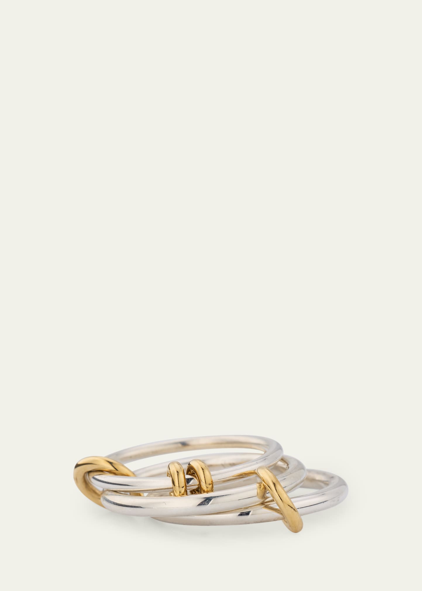 Spinelli Kilcollin Raneth SG Three Link Ring in Sterling Silver