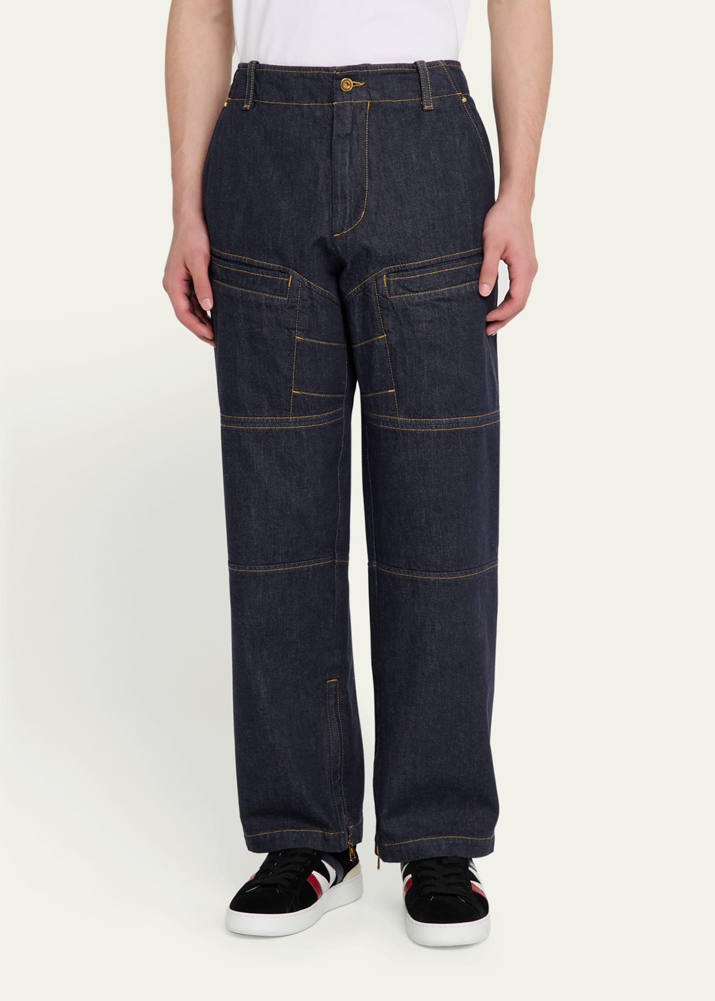 パンツ MONCLER HIGH WAIST DENIM PANTS 2A00004M3087_77A-1_9ab8be0d-
