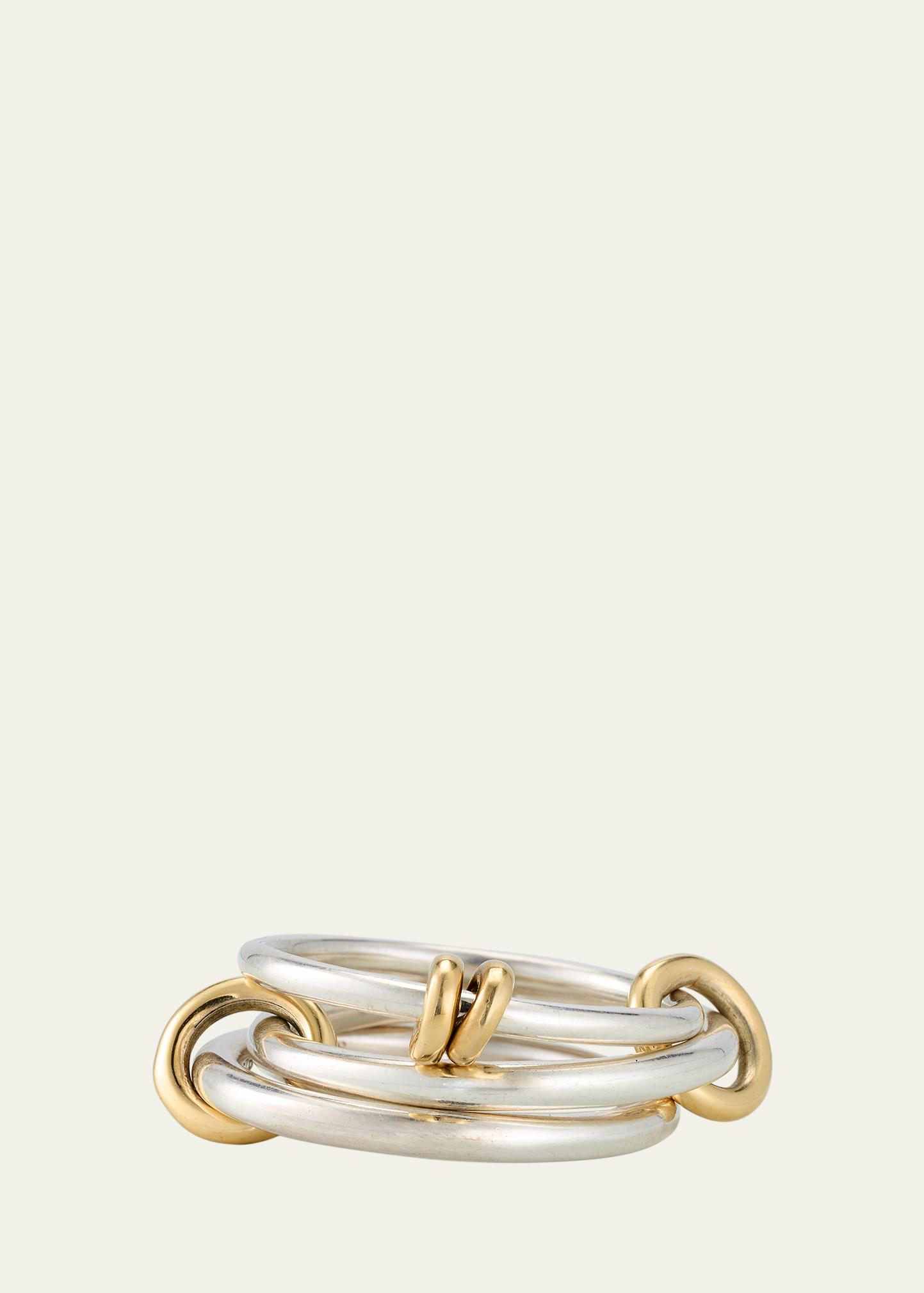 Spinelli Kilcollin Raneth SG Gris Three Link Ring in Sterling