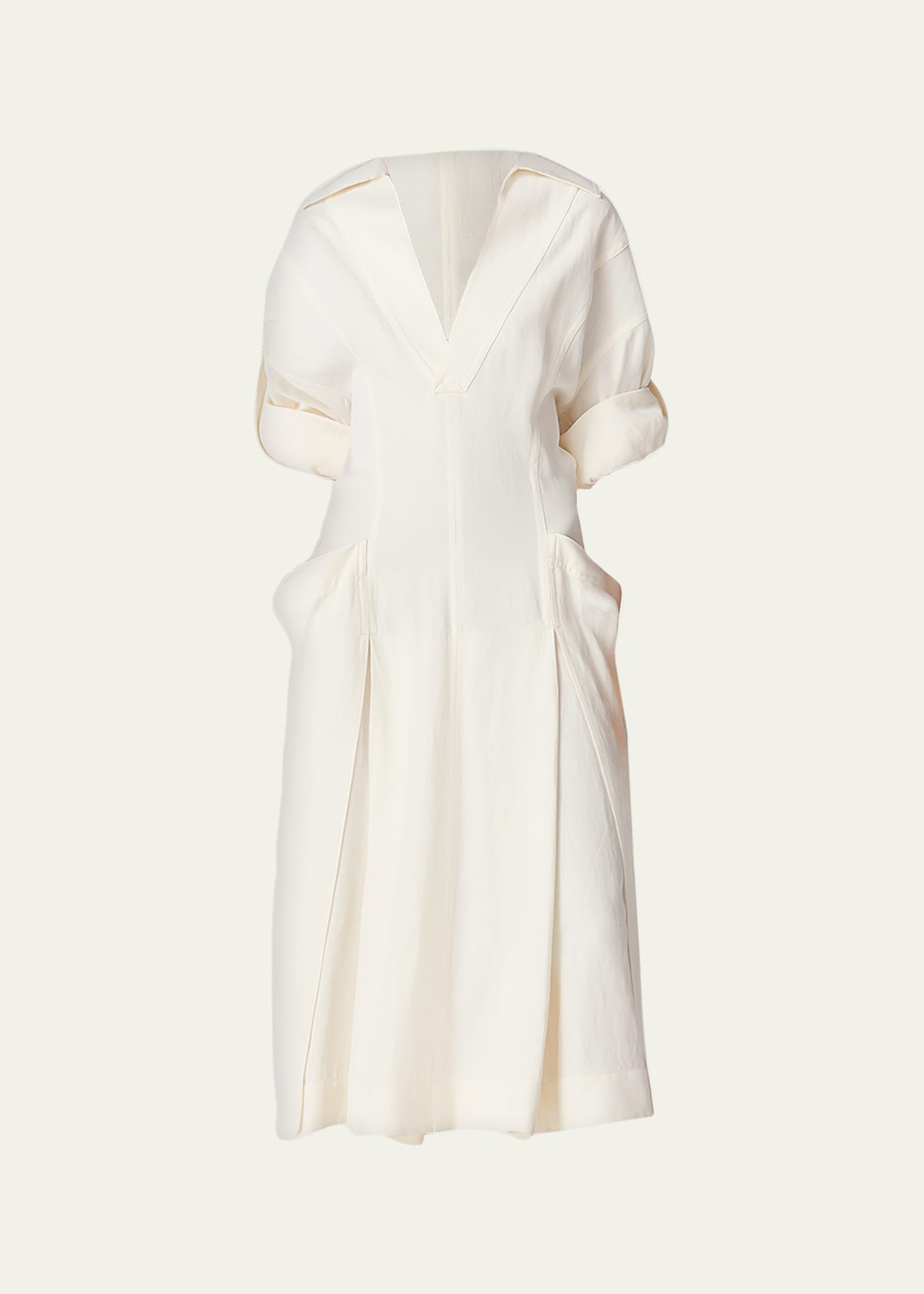 Dries Van Noten Delicky Wrap Midi Shirtdress - Bergdorf Goodman
