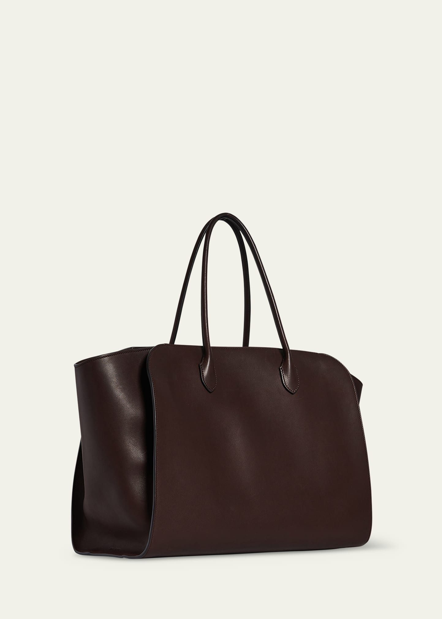 THE ROW Men's Marlo 17 Tote Bag in Saddle Leather - Bergdorf Goodman