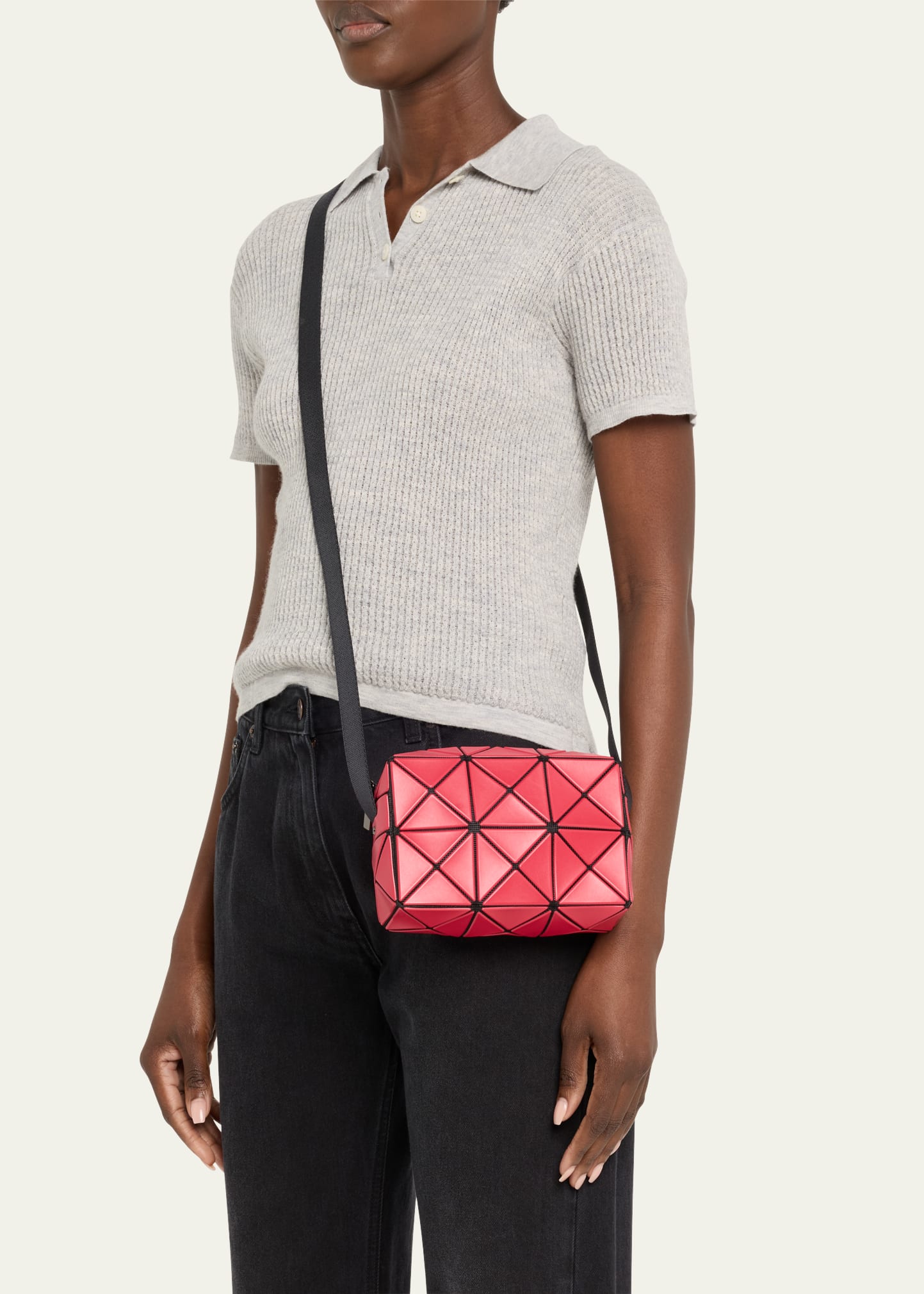 BAO BAO ISSEY MIYAKE Cuboid Geo Zip Crossbody Bag - Bergdorf