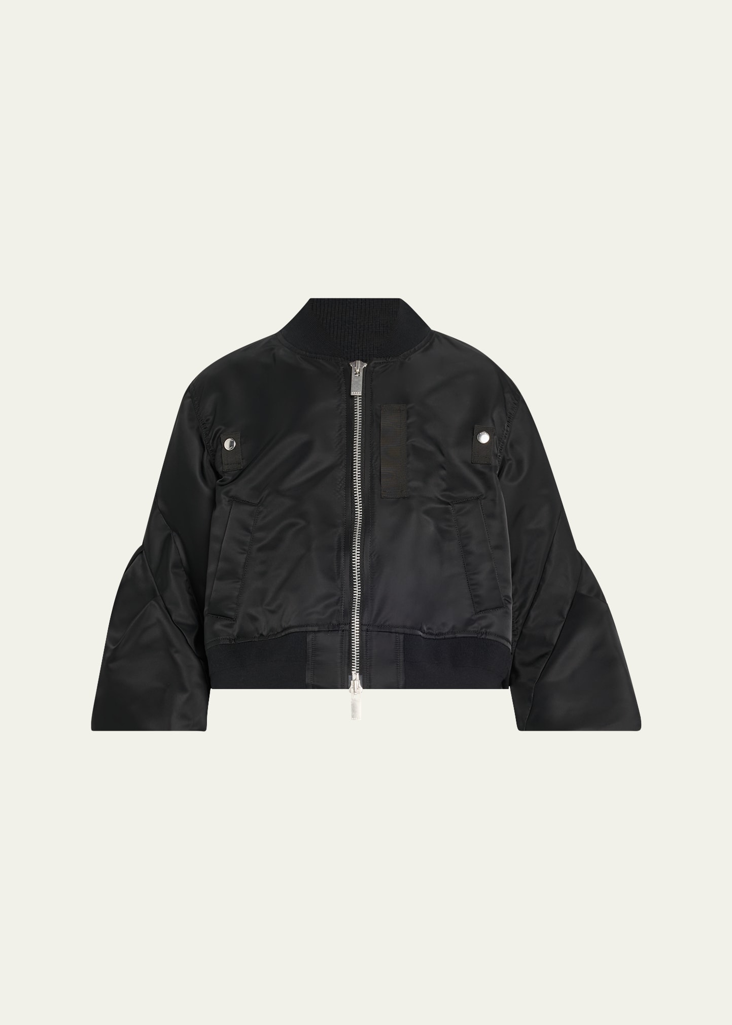 ジャケット SACAI Woman Jacket Black 2507673 001 SACAI: Jacket woman - Black | Sacai jacket 2507673 online at