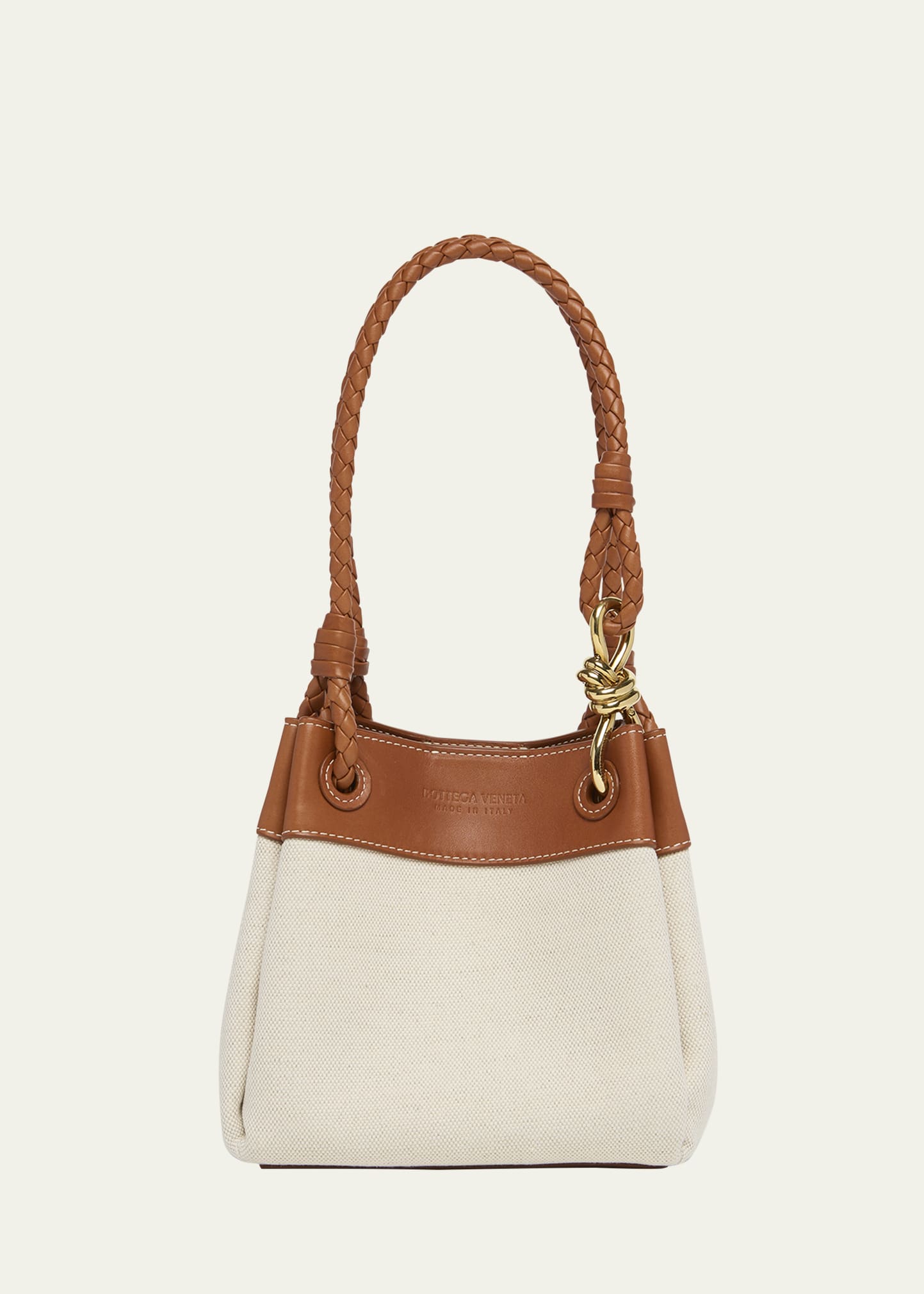 Bottega Veneta Parachute Small Canvas Shoulder Bag
