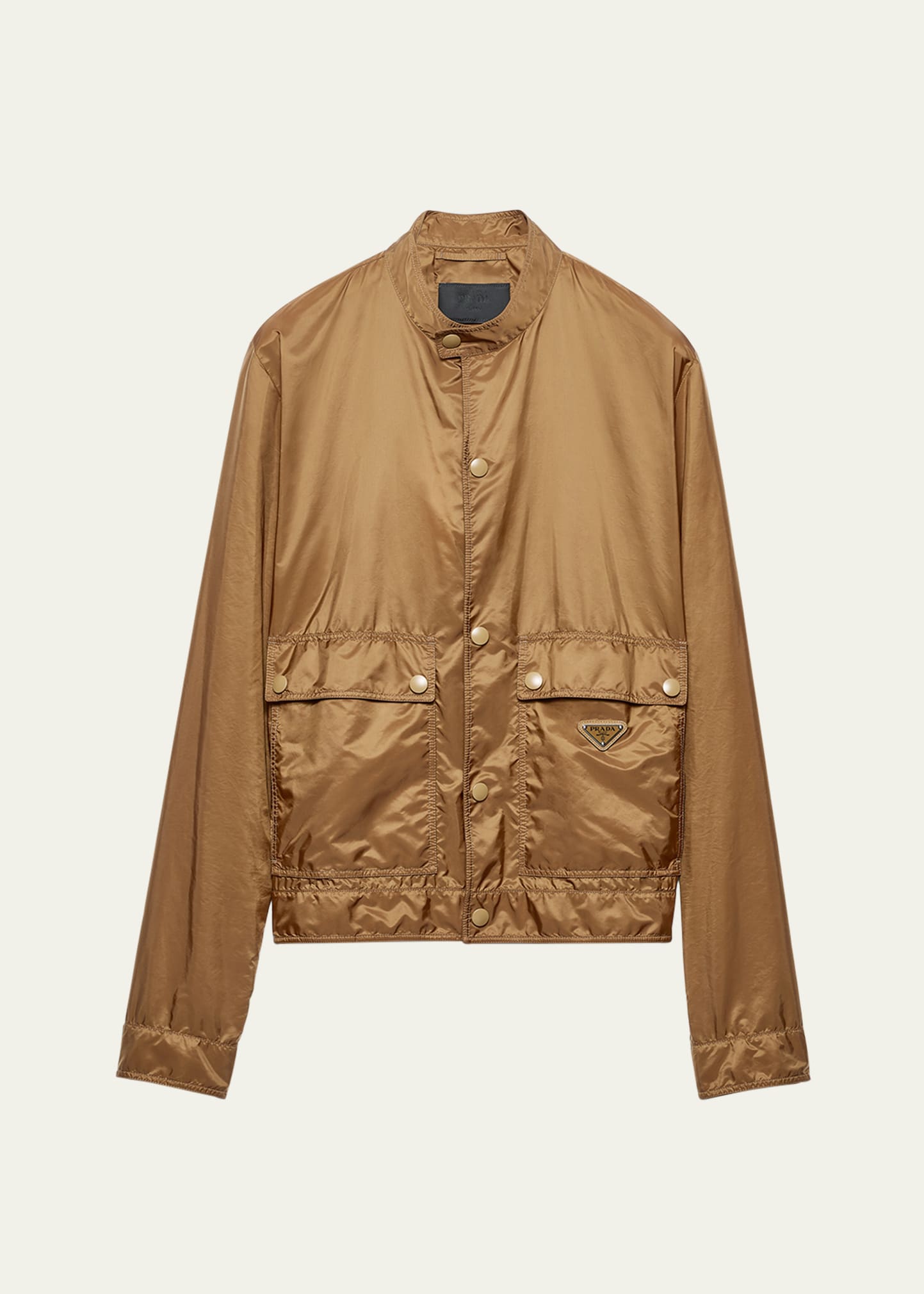 Prada Men's Re-Nylon Snap-Front Jacket - Bergdorf Goodman