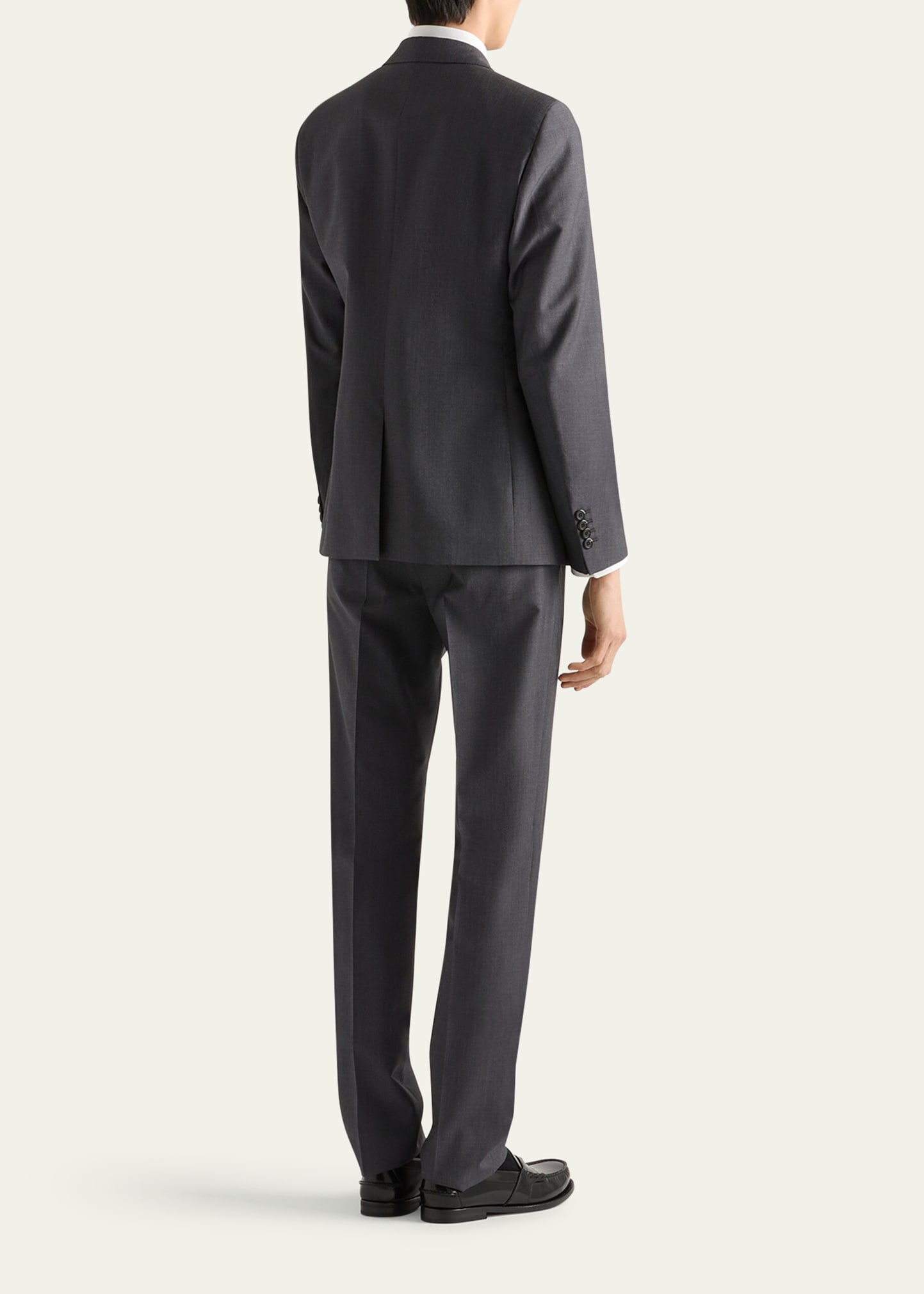 Prada Men's Mohair-Wool Solid Suit - Bergdorf Goodman