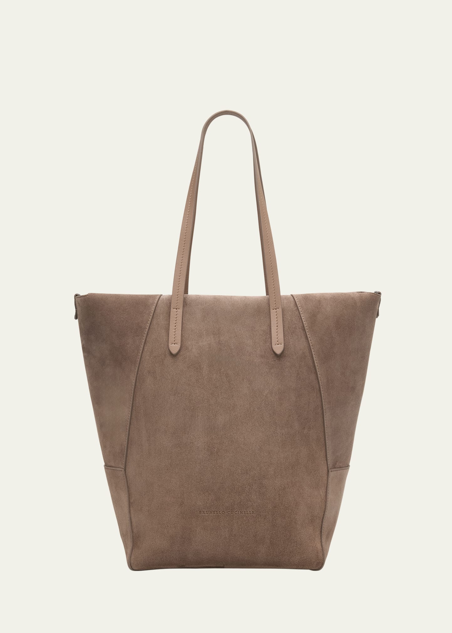 Brunello Cucinelli Duo East-West Suede Tote Bag - Bergdorf