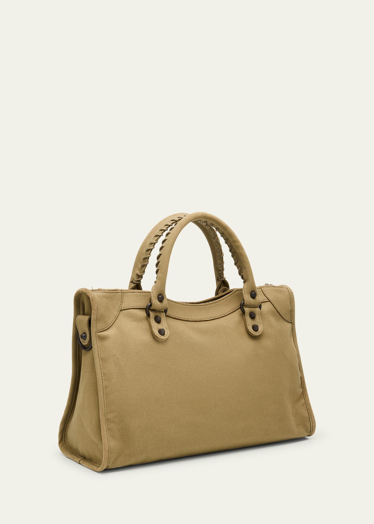 Balenciaga Le City Medium Canvas Top-Handle Bag - Bergdorf