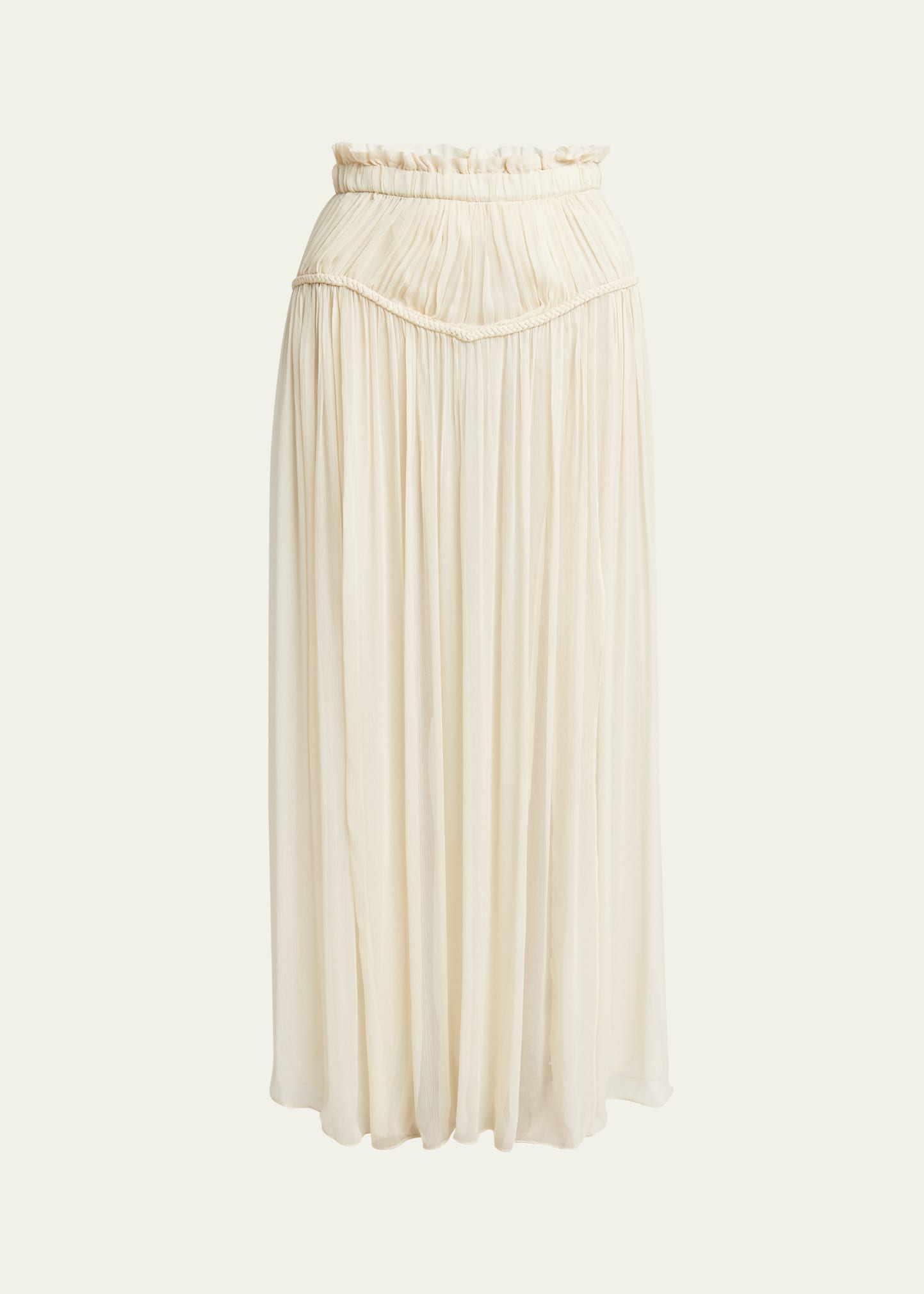 スカート ISABEL MARANT Printed Silk Rolande Skirt ROLANDE SKIRT Woman pink | ISABEL MARANT Official online store
