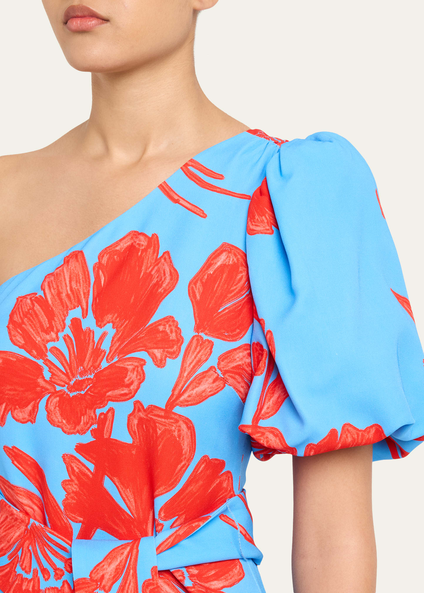 cara one shoulder micro mini dress Cora One-Shoulder Mini Dress