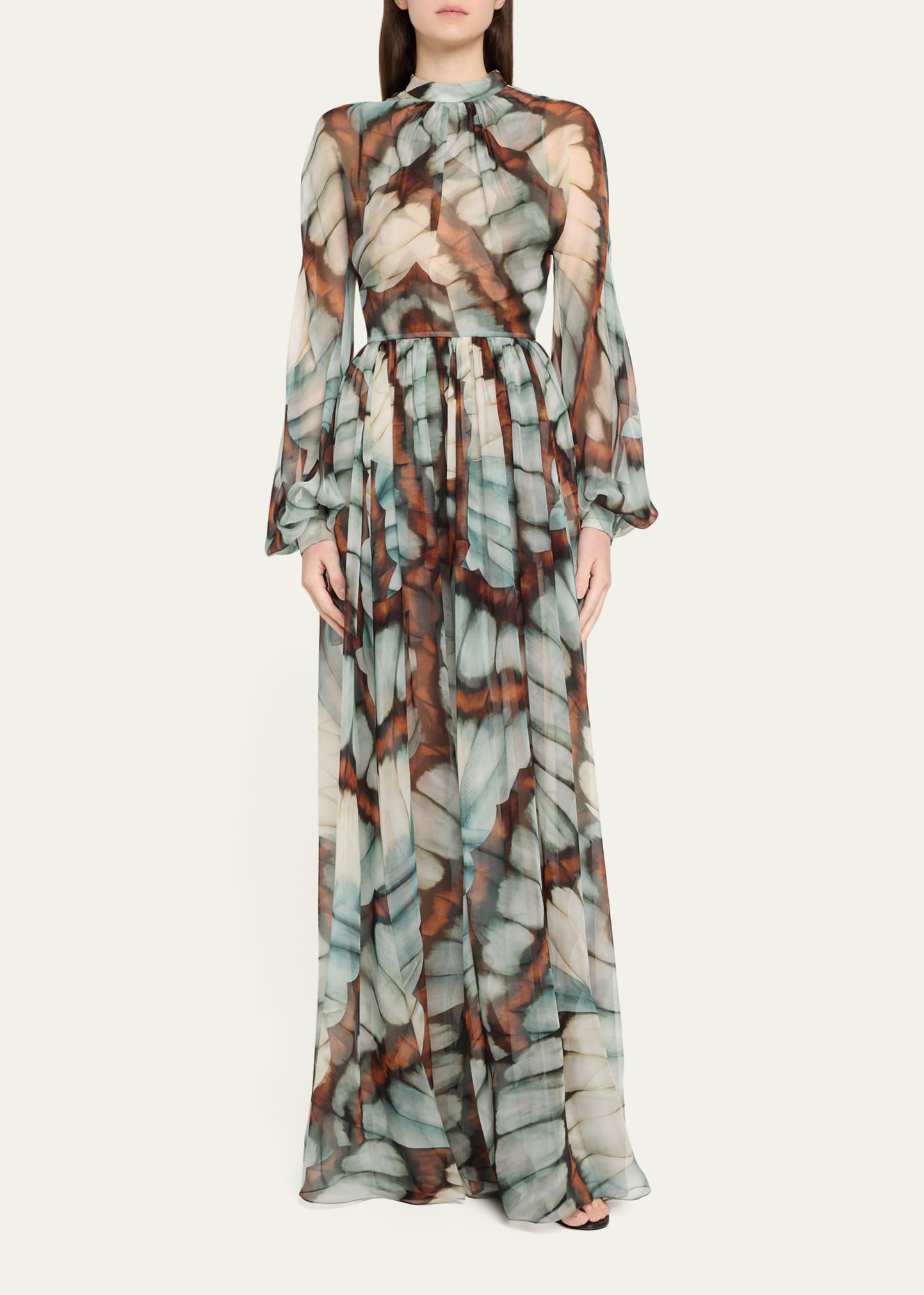 最終値下 Herlipto Lauris Chiffon Long Dress Herlipto Lauris Chiffon Long Dress Sサイズ