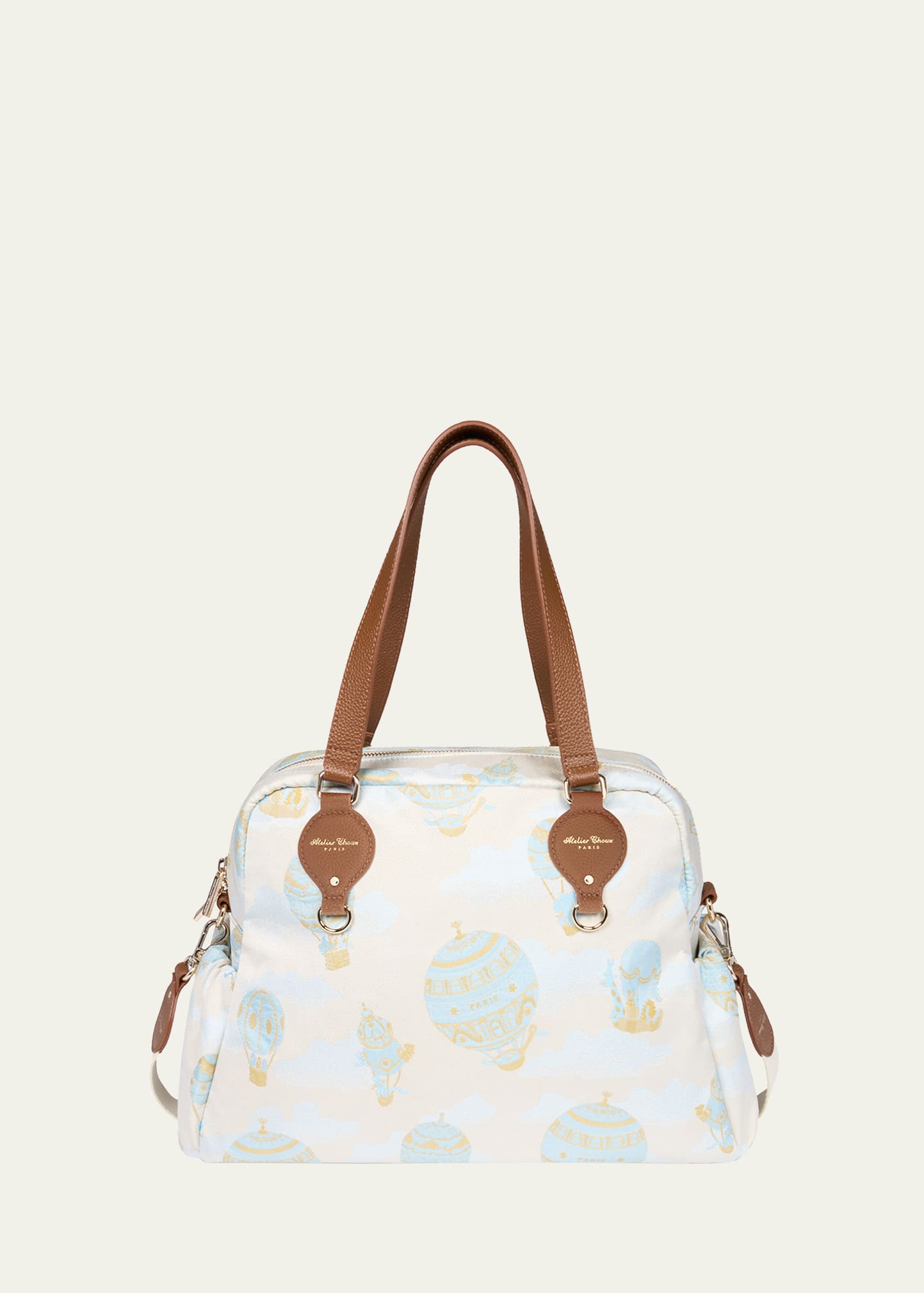 Logo-Print Hot Air Balloon Changing Bag