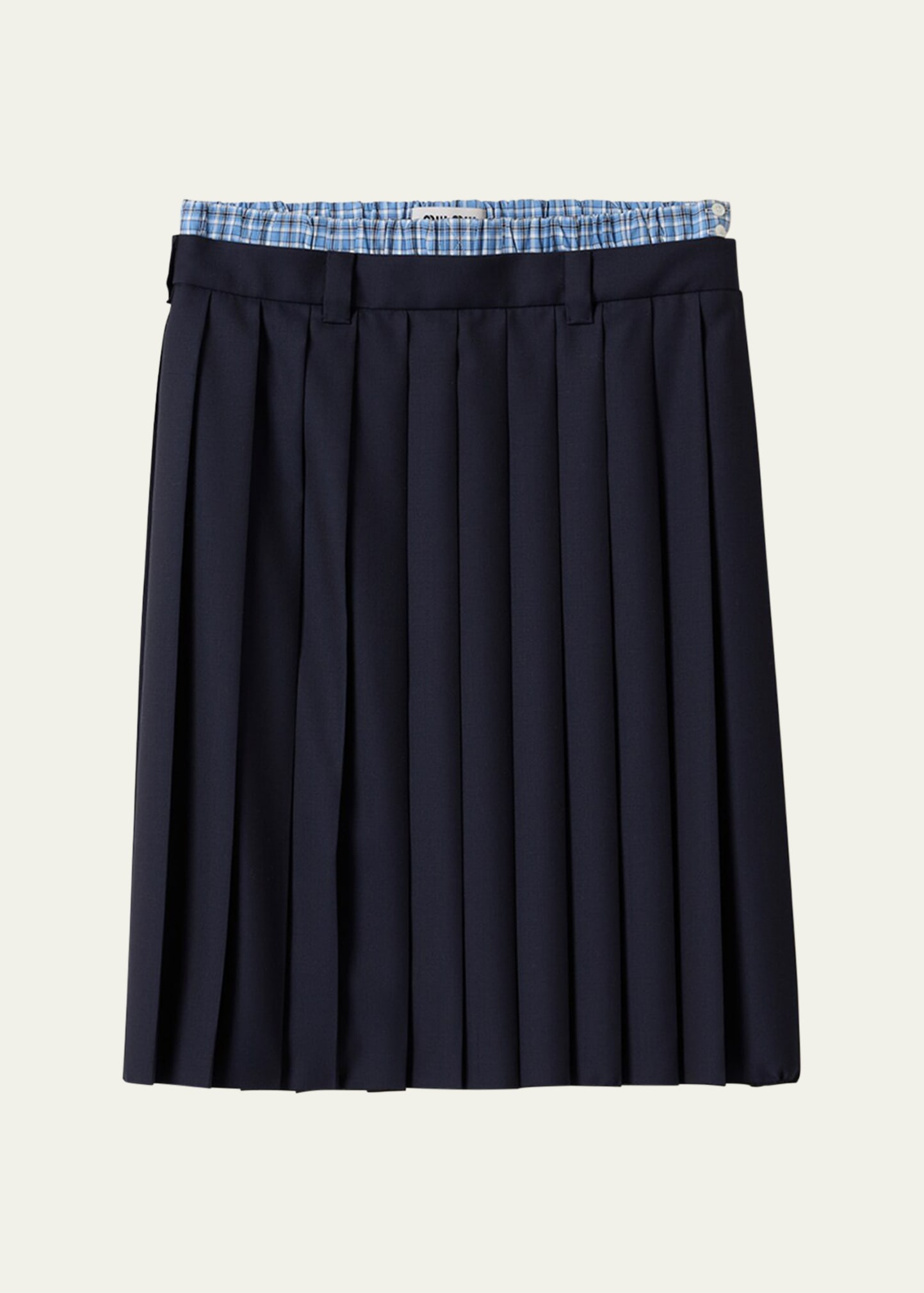 スカート Miu pleats skirt andmary ANDMARY】Miu pleats skirt