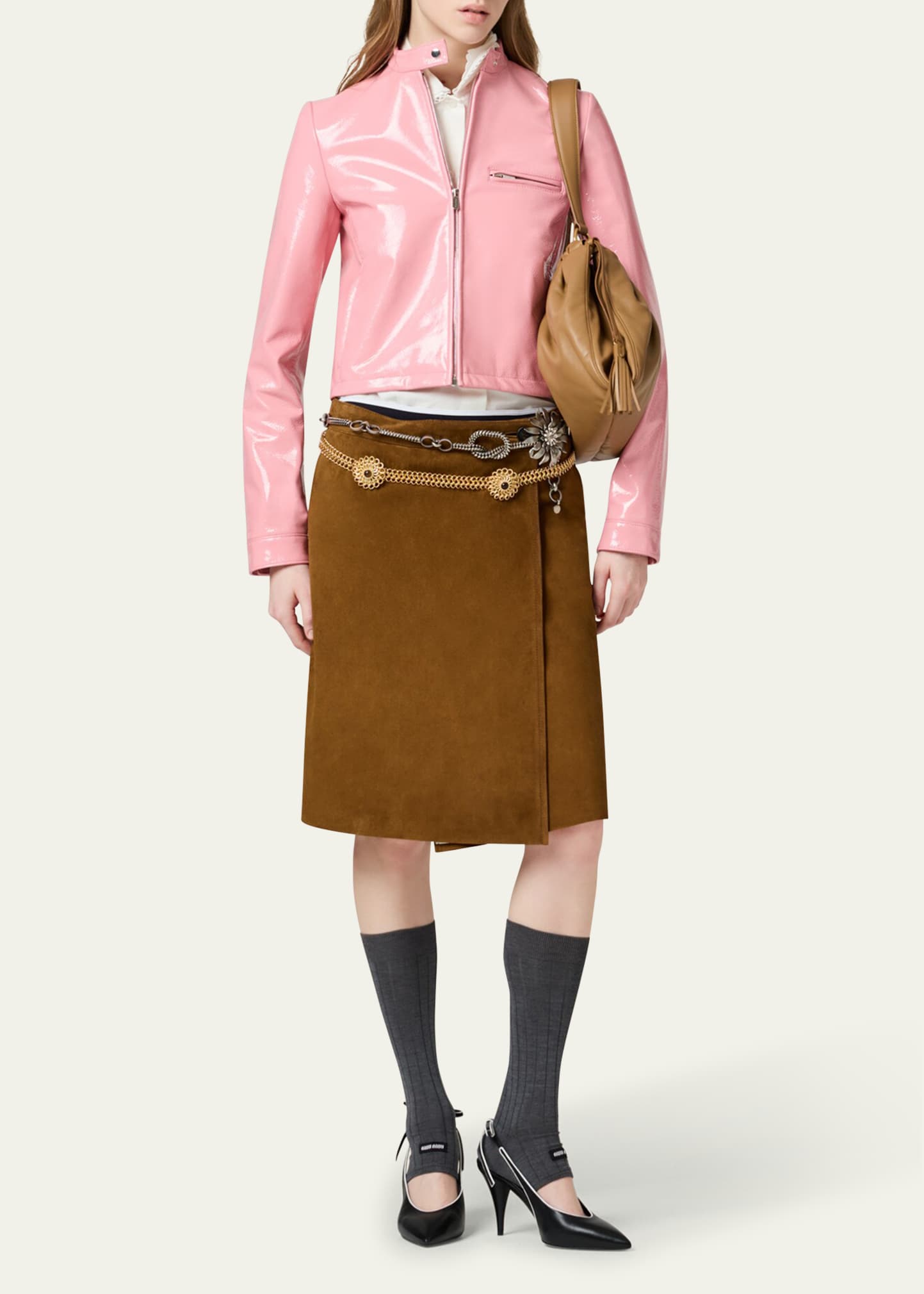 ★Archivepke★Skirt bag★Suede Red★韓国★大人気★ Skirt bag (Suede)