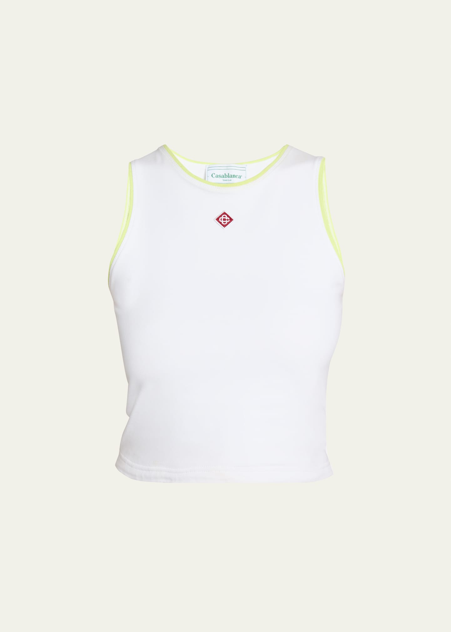 Mini Logo Patch Baby Tank Top